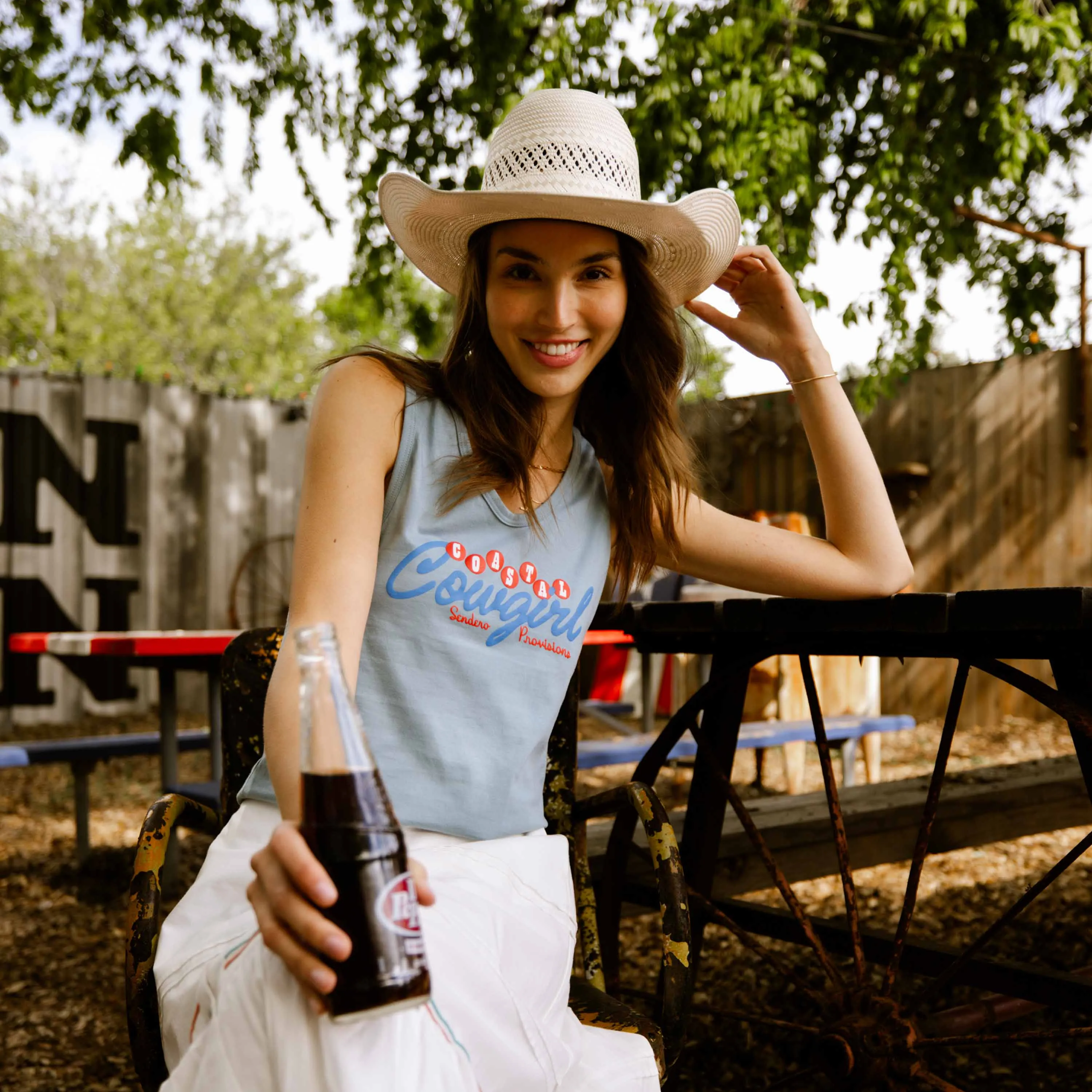 Coastal Cowgirl Tank Top sold by Sendero Provisions CO product image thumbnail 2
