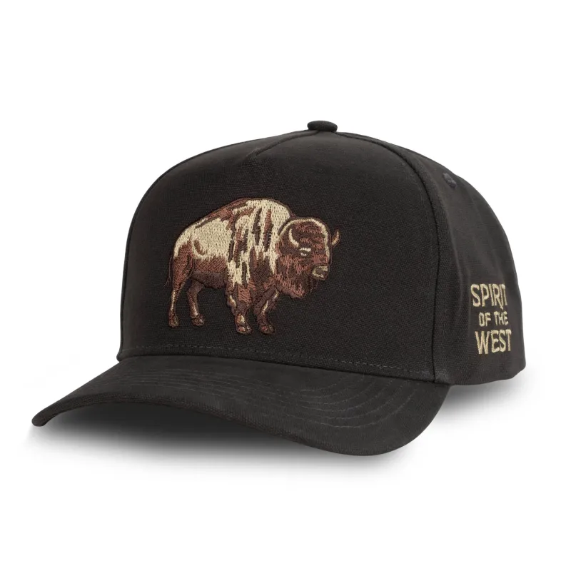 American Buffalo Hat - Black made by Sendero Provisions CO