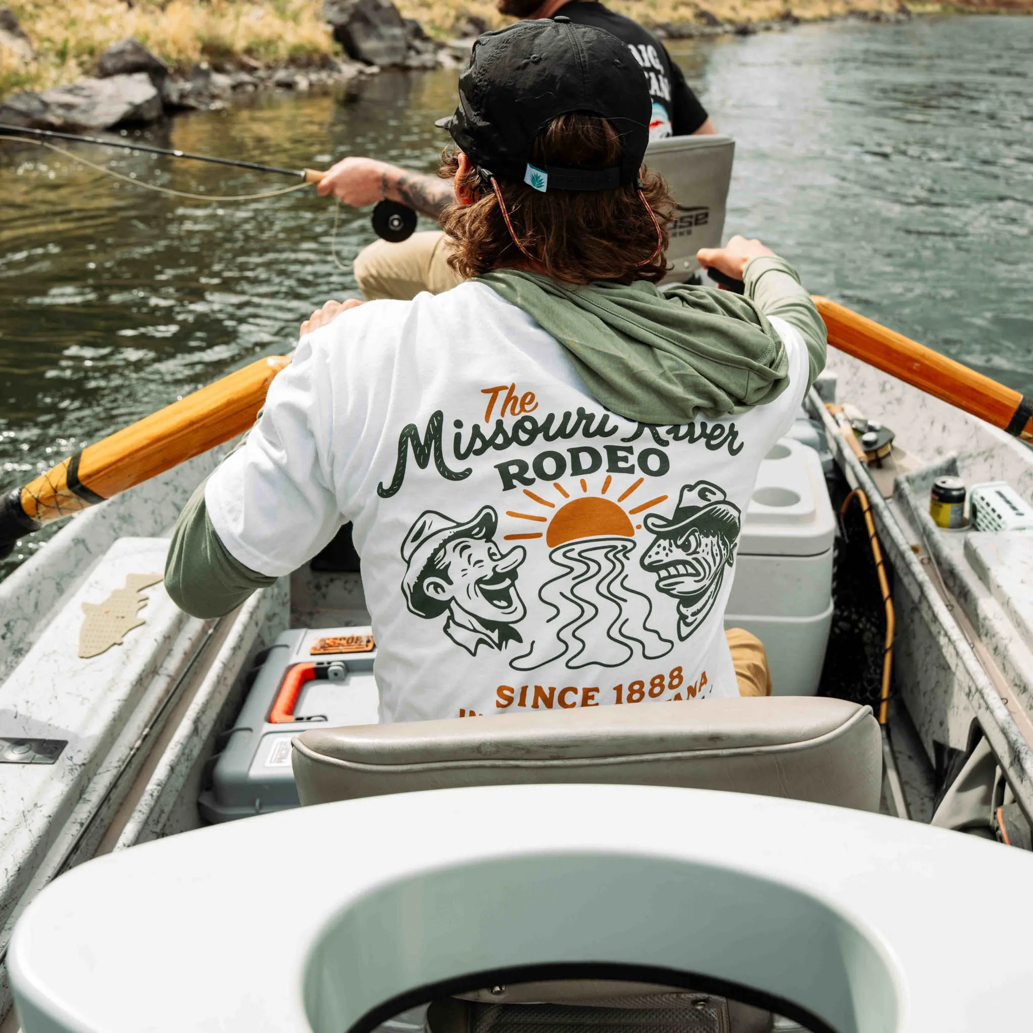 Missouri River Rodeo T-Shirt - Vintage White sold by Sendero Provisions CO product image thumbnail 3