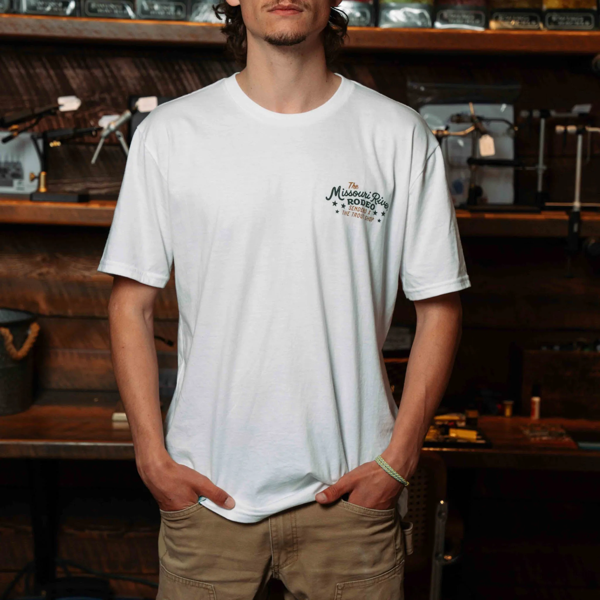 Missouri River Rodeo T-Shirt - Vintage White sold by Sendero Provisions CO product image thumbnail 2