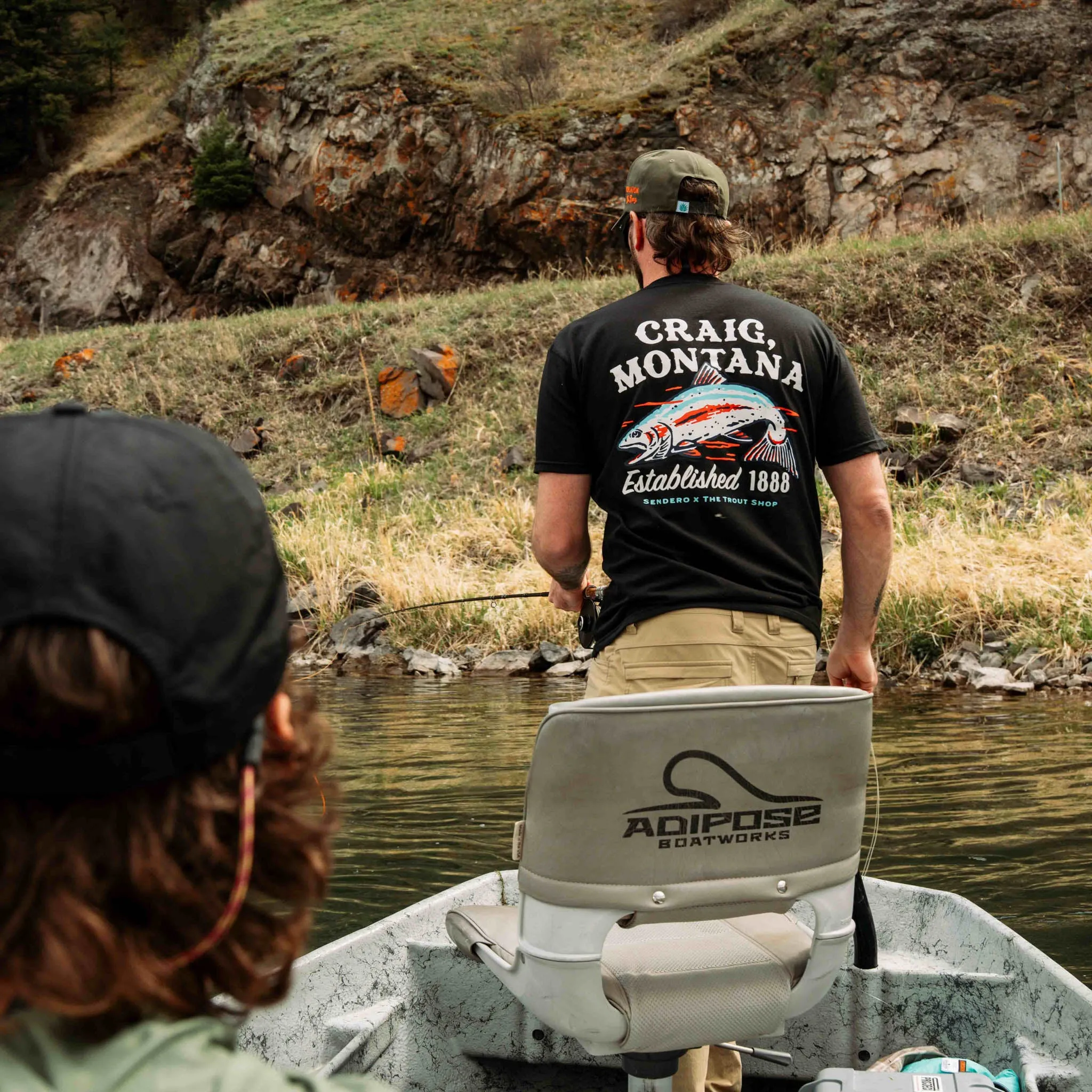 Craig, Montana T-Shirt sold by Sendero Provisions CO product image thumbnail 2
