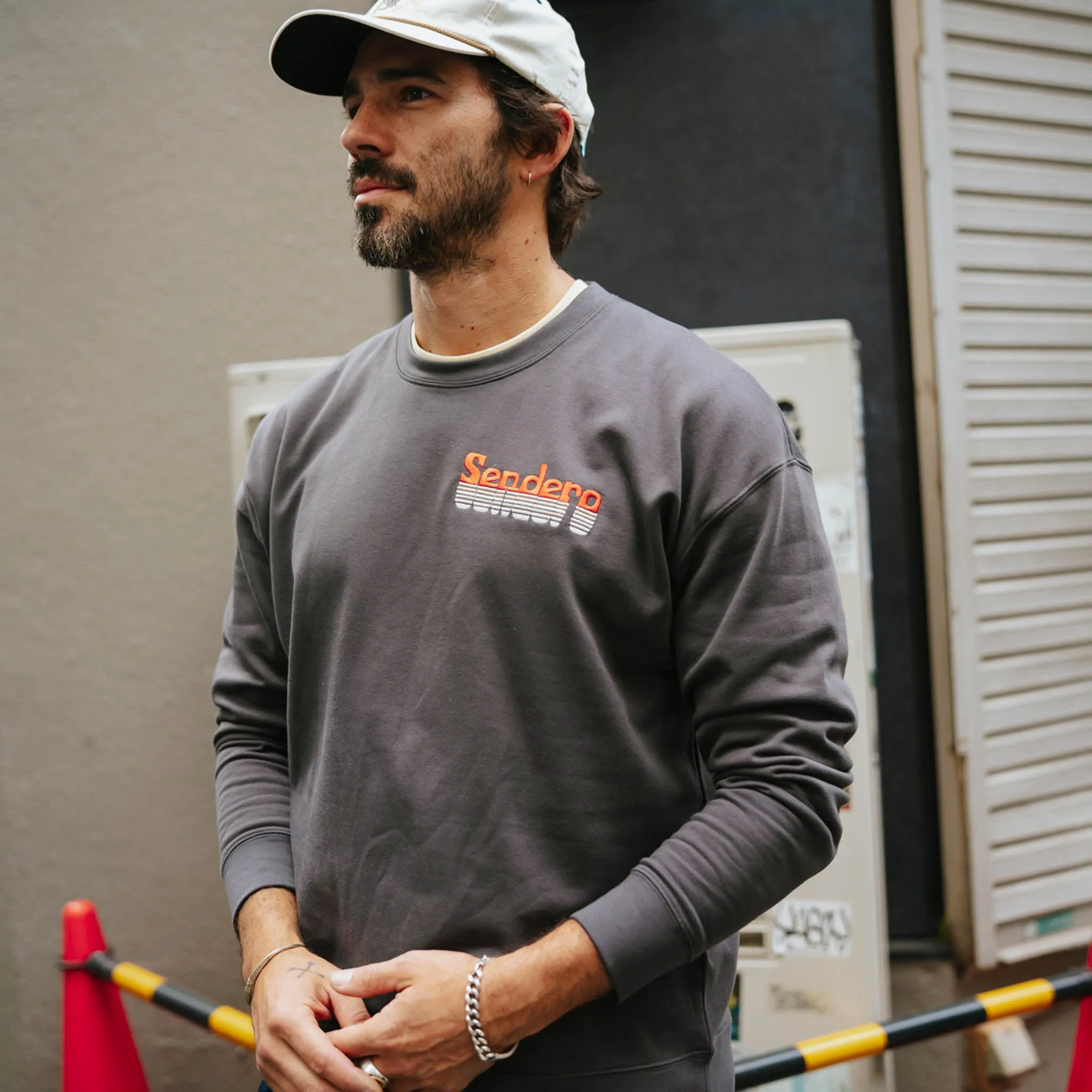 Retro Sendero Logo Sweatshirt - Vintage Black sold by Sendero Provisions CO product image thumbnail 4