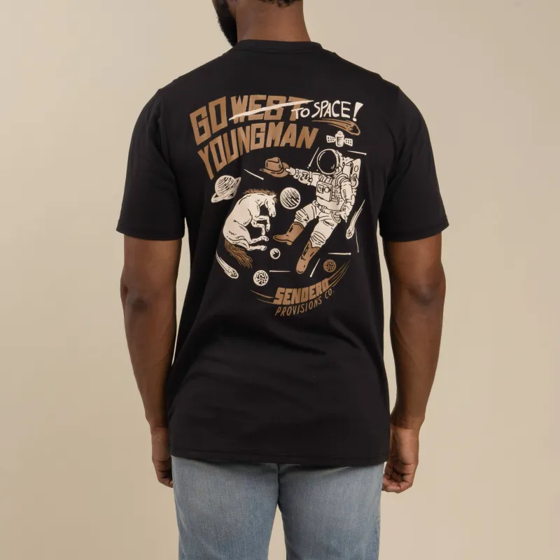 To Space T-Shirt made by Sendero Provisions CO