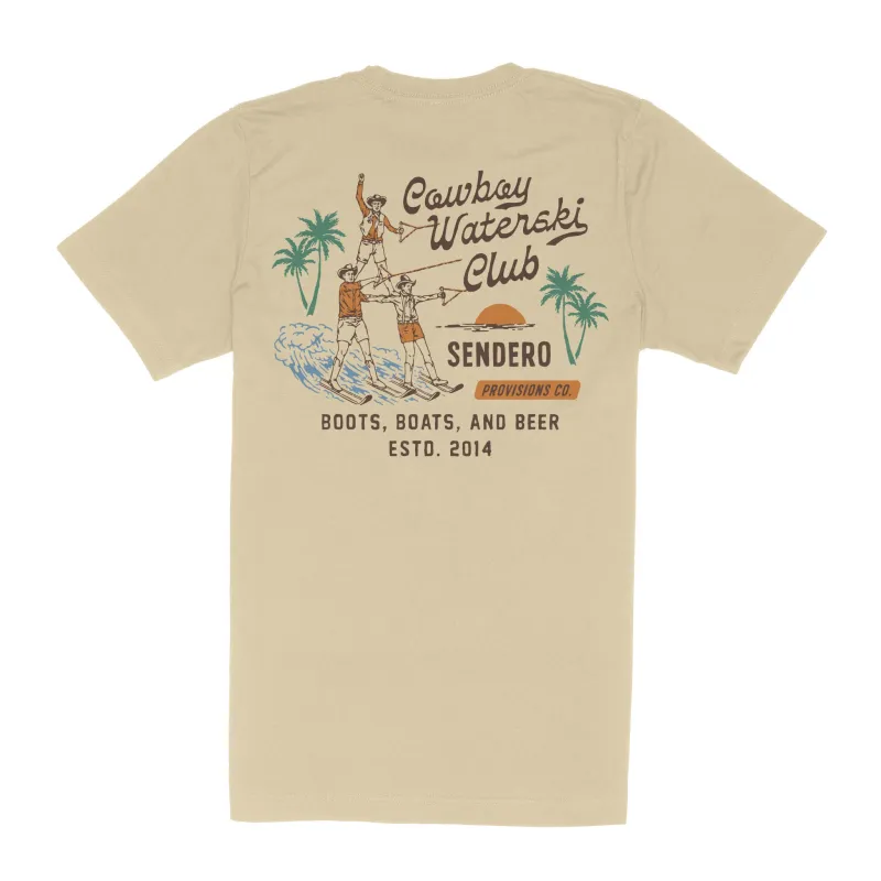 Cowboy Waterski Club T-Shirt made by Sendero Provisions CO