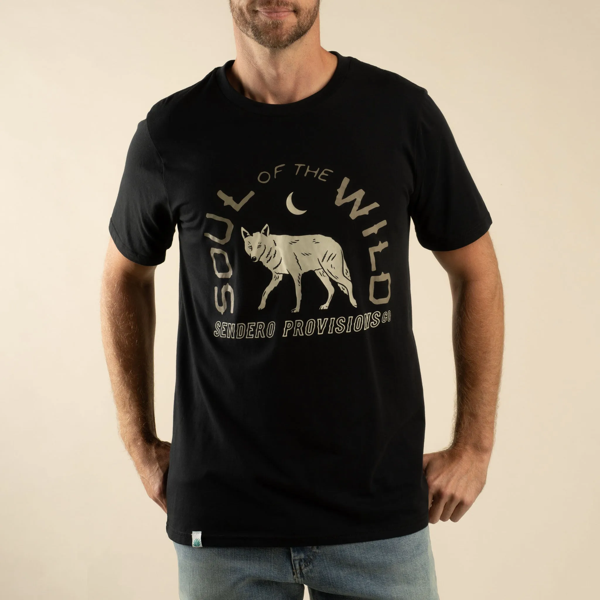 Solitario T-Shirt - Black sold by Sendero Provisions CO