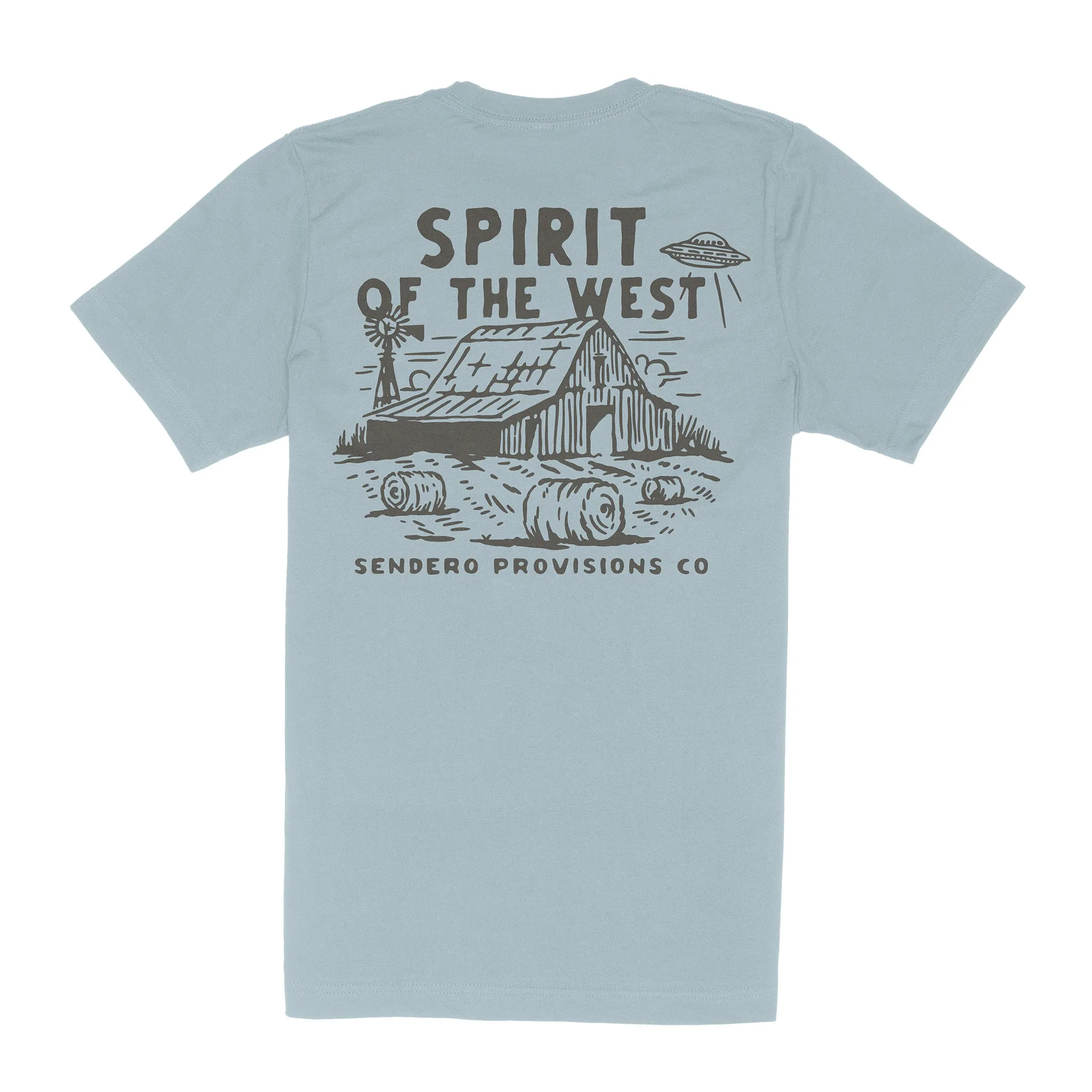 High Plains T-Shirt - Sterling Blue sold by Sendero Provisions CO