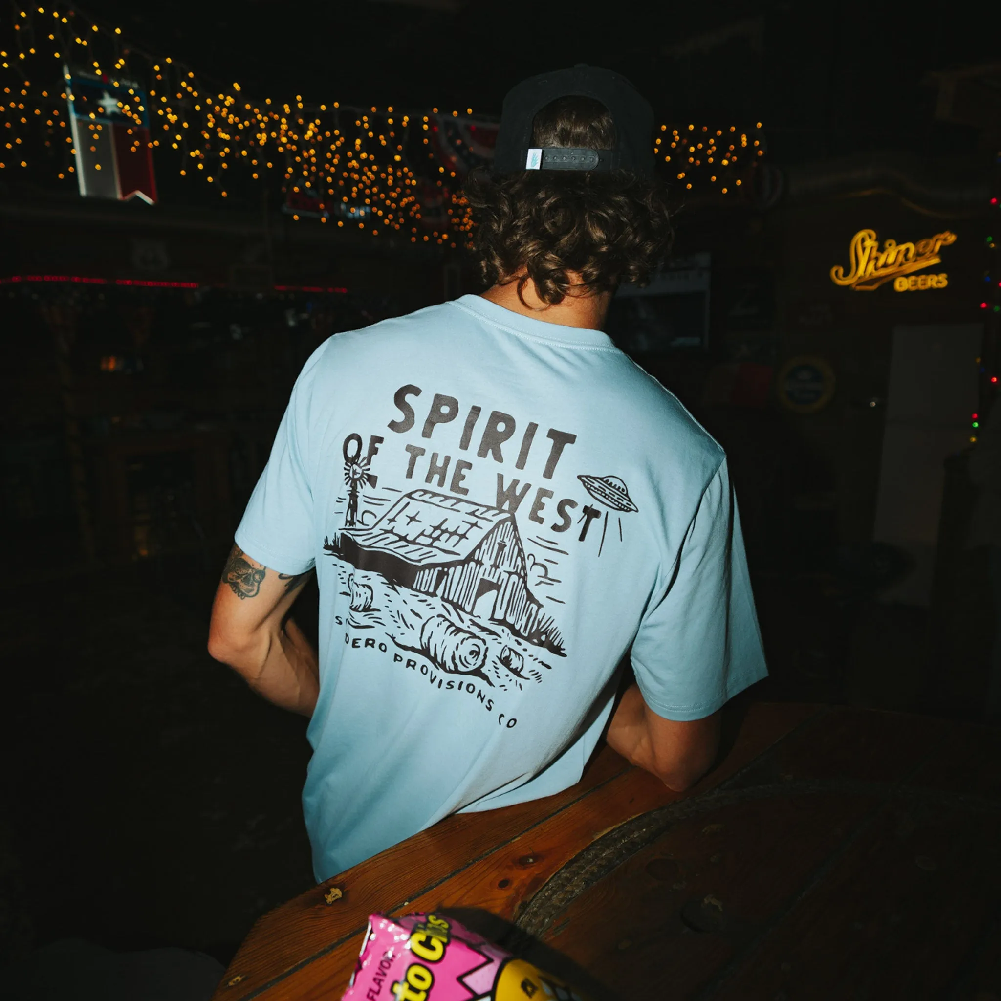 High Plains T-Shirt - Sterling Blue sold by Sendero Provisions CO product image thumbnail 2