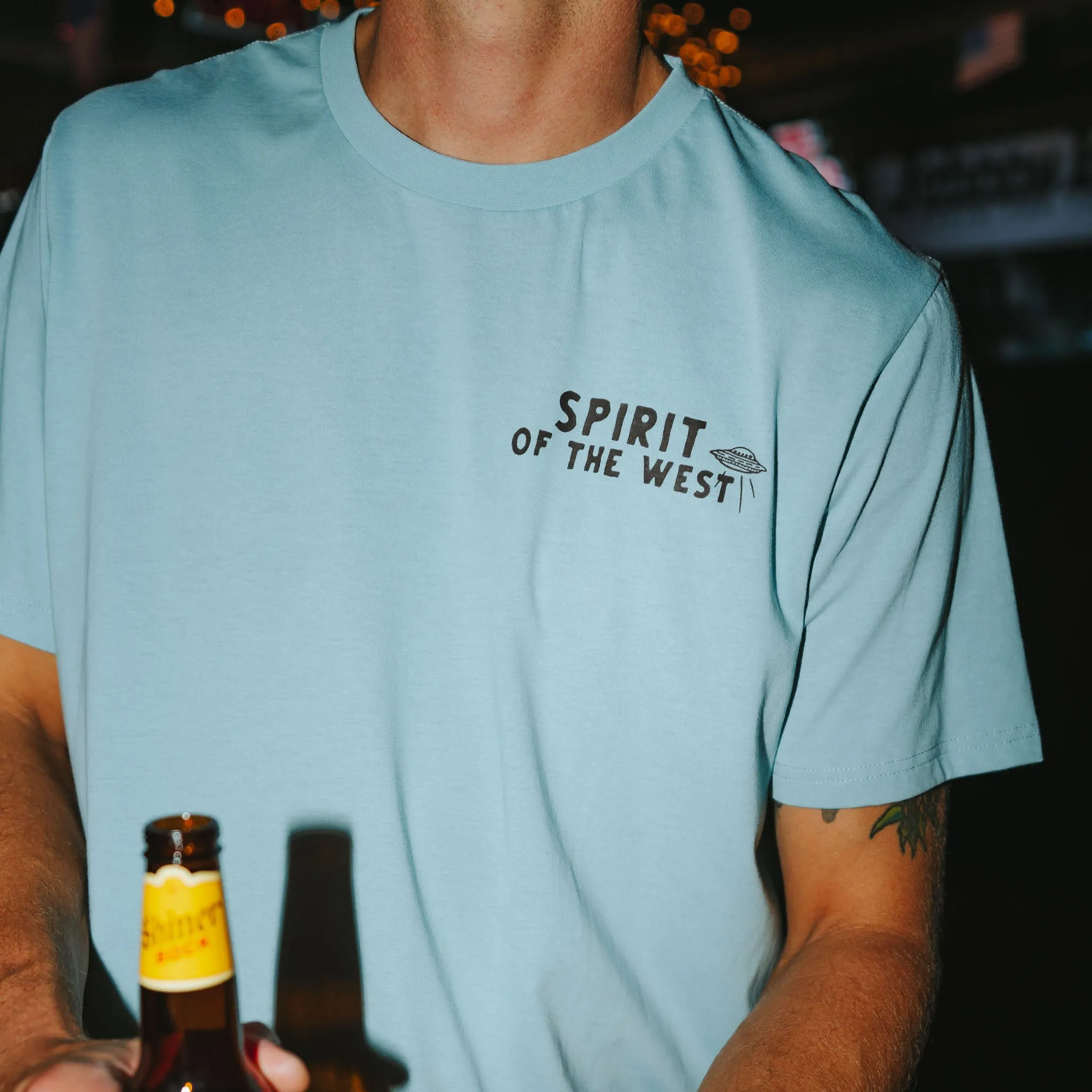 High Plains T-Shirt - Sterling Blue sold by Sendero Provisions CO product image thumbnail 4