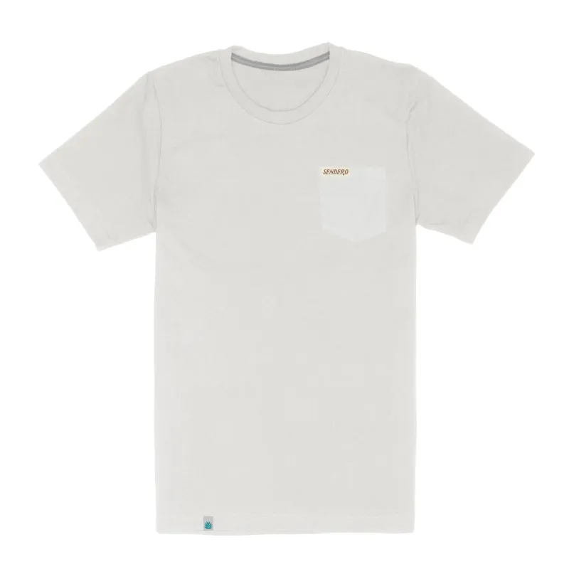 The Standard Pocket Tee - Vintage White made by Sendero Provisions CO