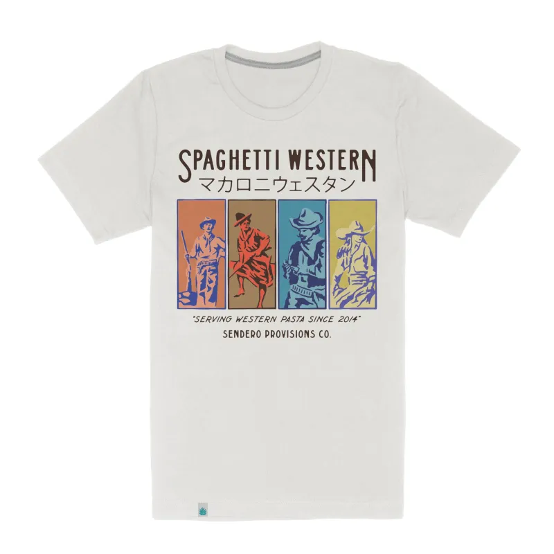 Spaghetti Western T-Shirt - Vintage White made by Sendero Provisions CO
