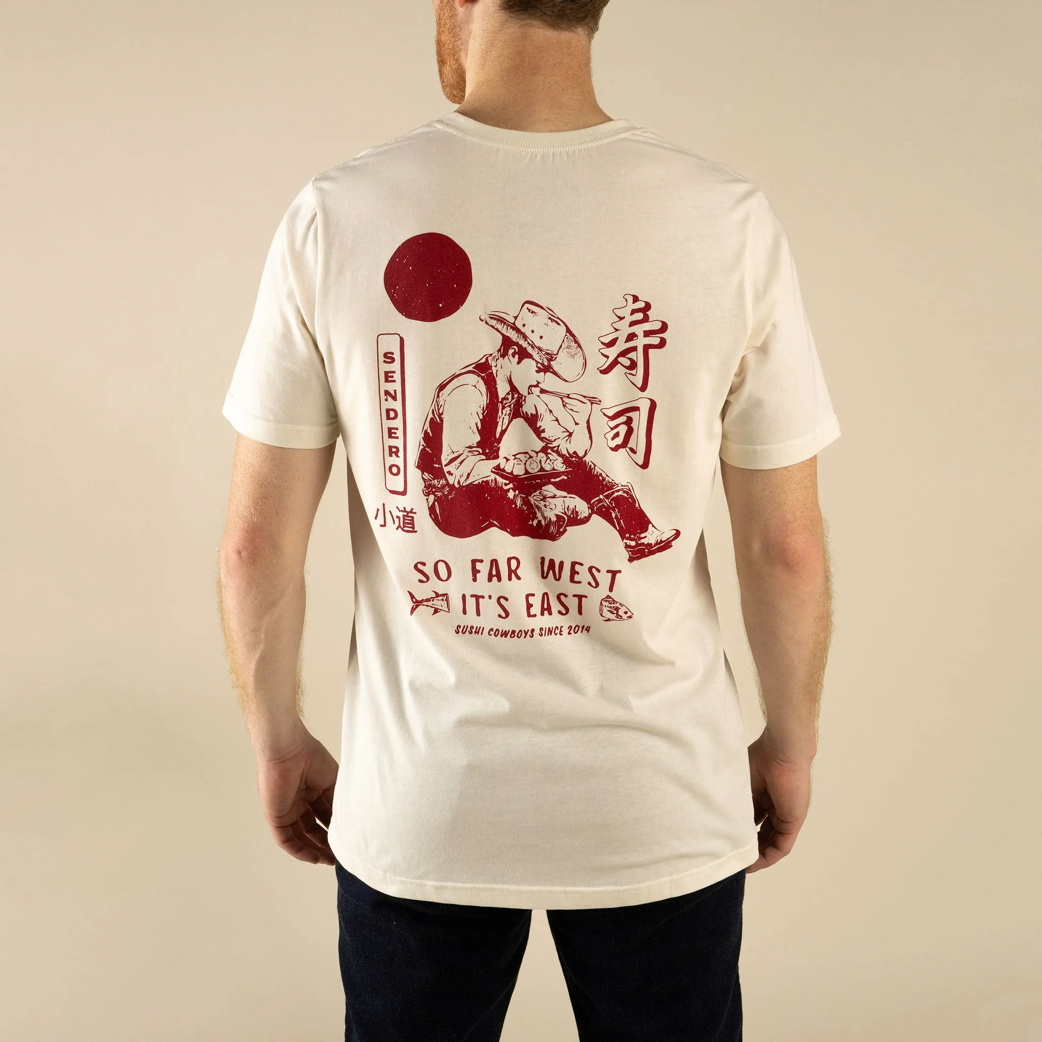 So Far West T-Shirt - Vintage White sold by Sendero Provisions CO