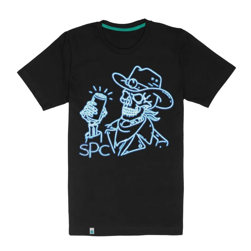 Broadway Bones T-Shirt - Black made by Sendero Provisions CO
