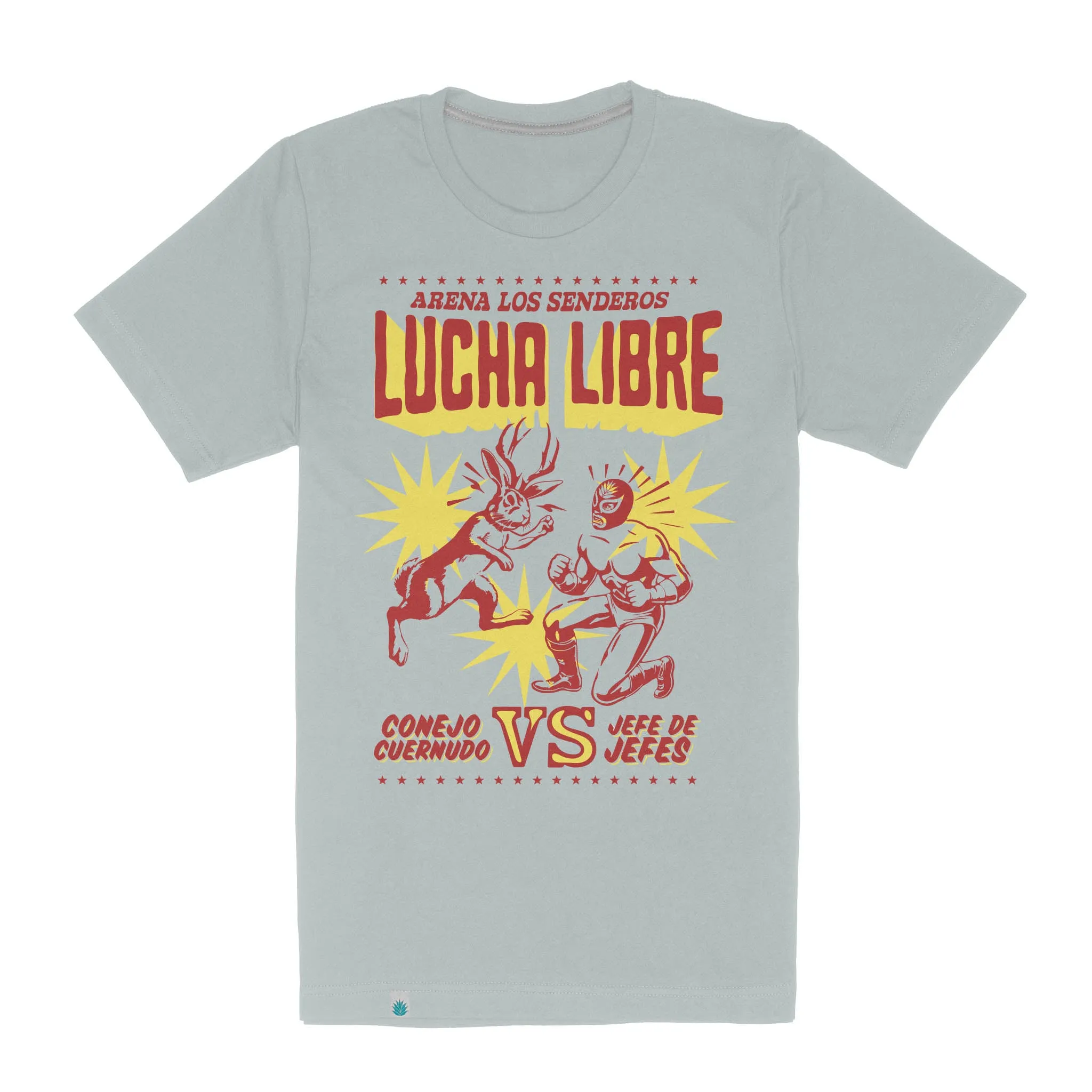 Lucha Libre T-Shirt - Big Sky Blue sold by Sendero Provisions CO