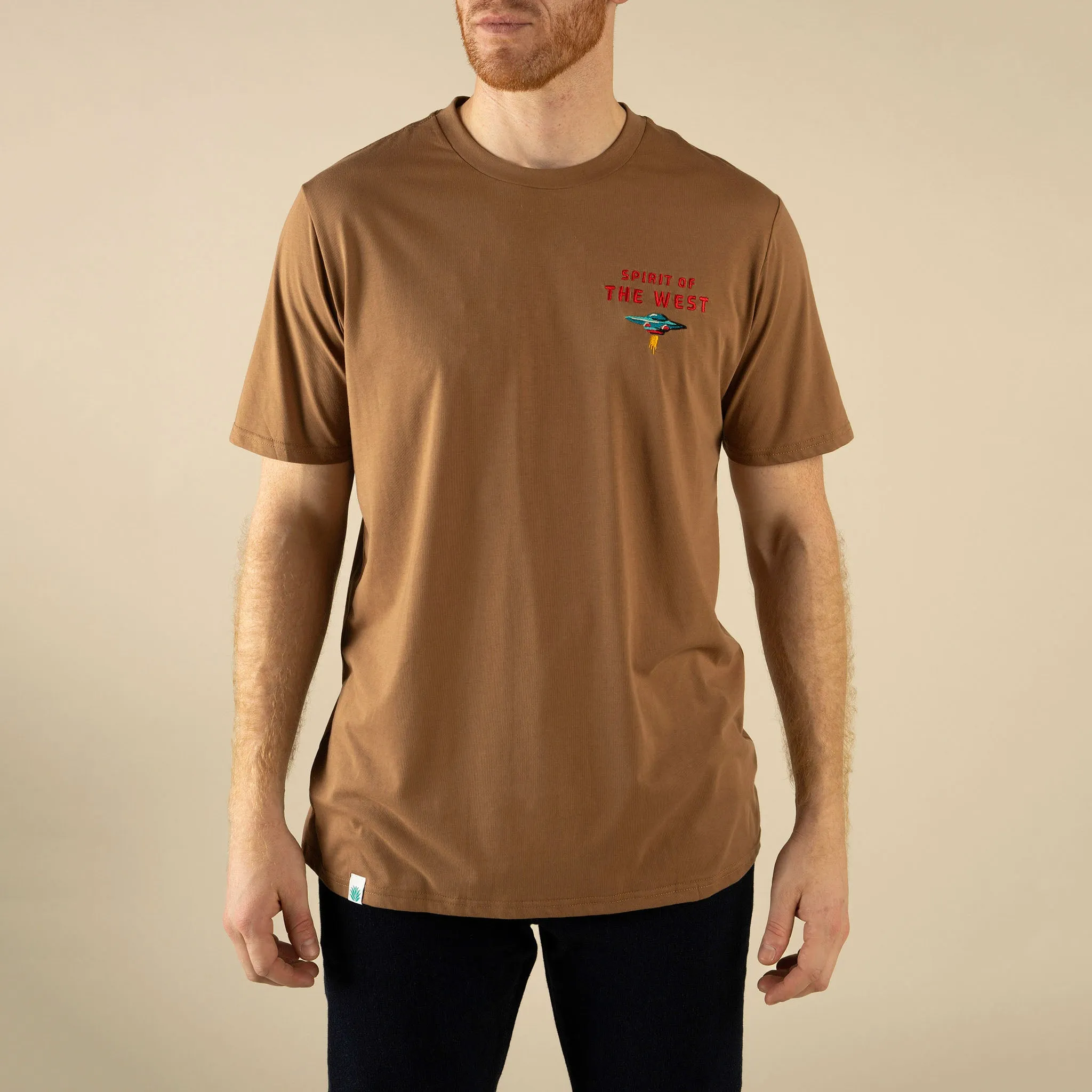Danger Cowboy T-Shirt - Light Brown sold by Sendero Provisions CO product image thumbnail 4