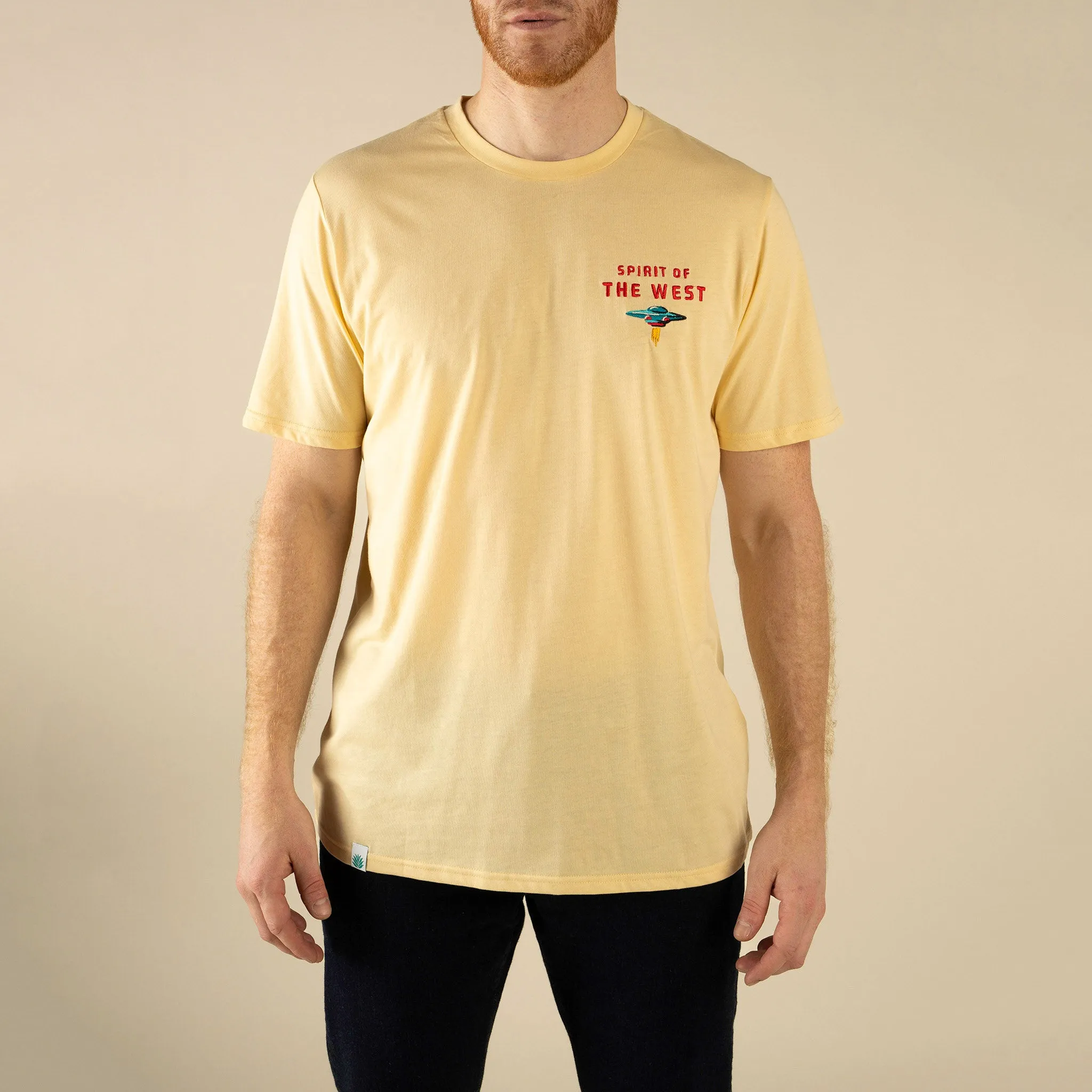 Danger Cowboy T-Shirt - Cream sold by Sendero Provisions CO product image thumbnail 3