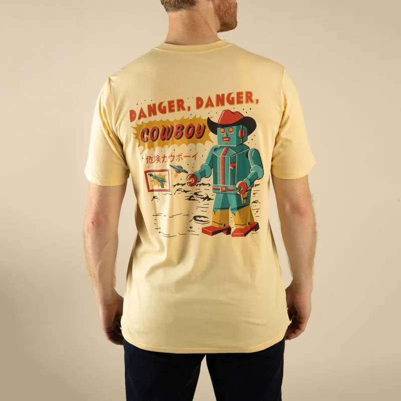 Danger Cowboy T-Shirt - Cream made by Sendero Provisions CO