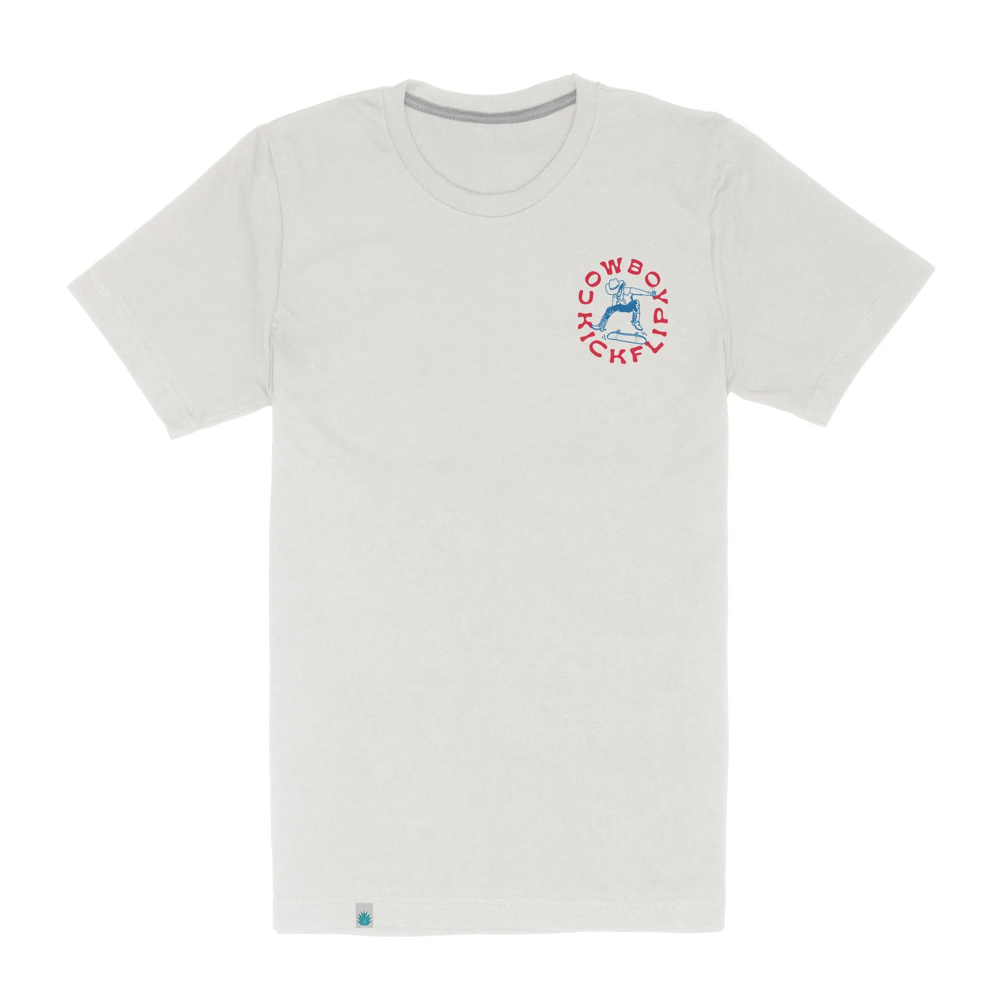 Cowboy Kickflip T-Shirt - Vintage White sold by Sendero Provisions CO product image thumbnail 3