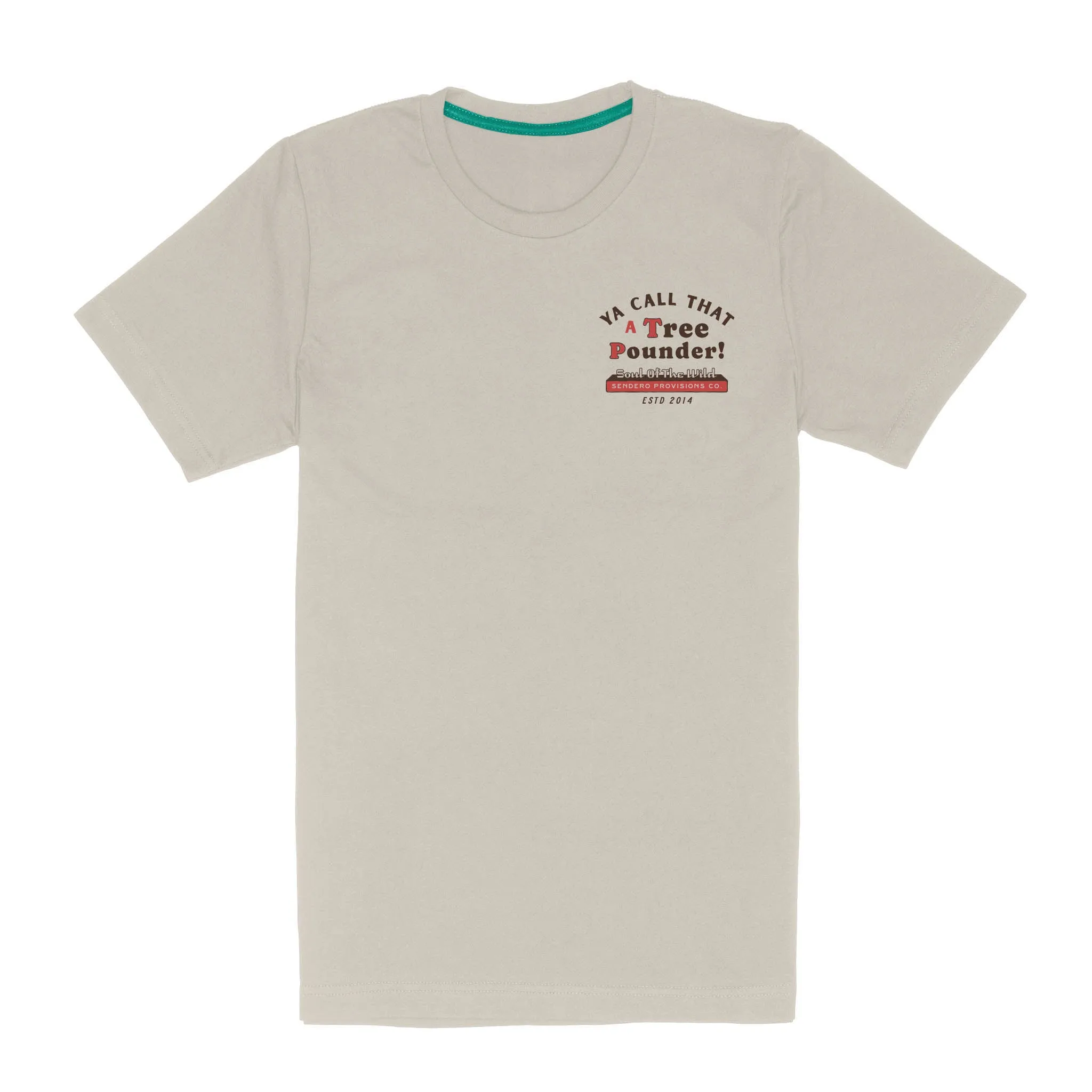 Tree Pounder T-Shirt - Sand sold by Sendero Provisions CO product image thumbnail 3