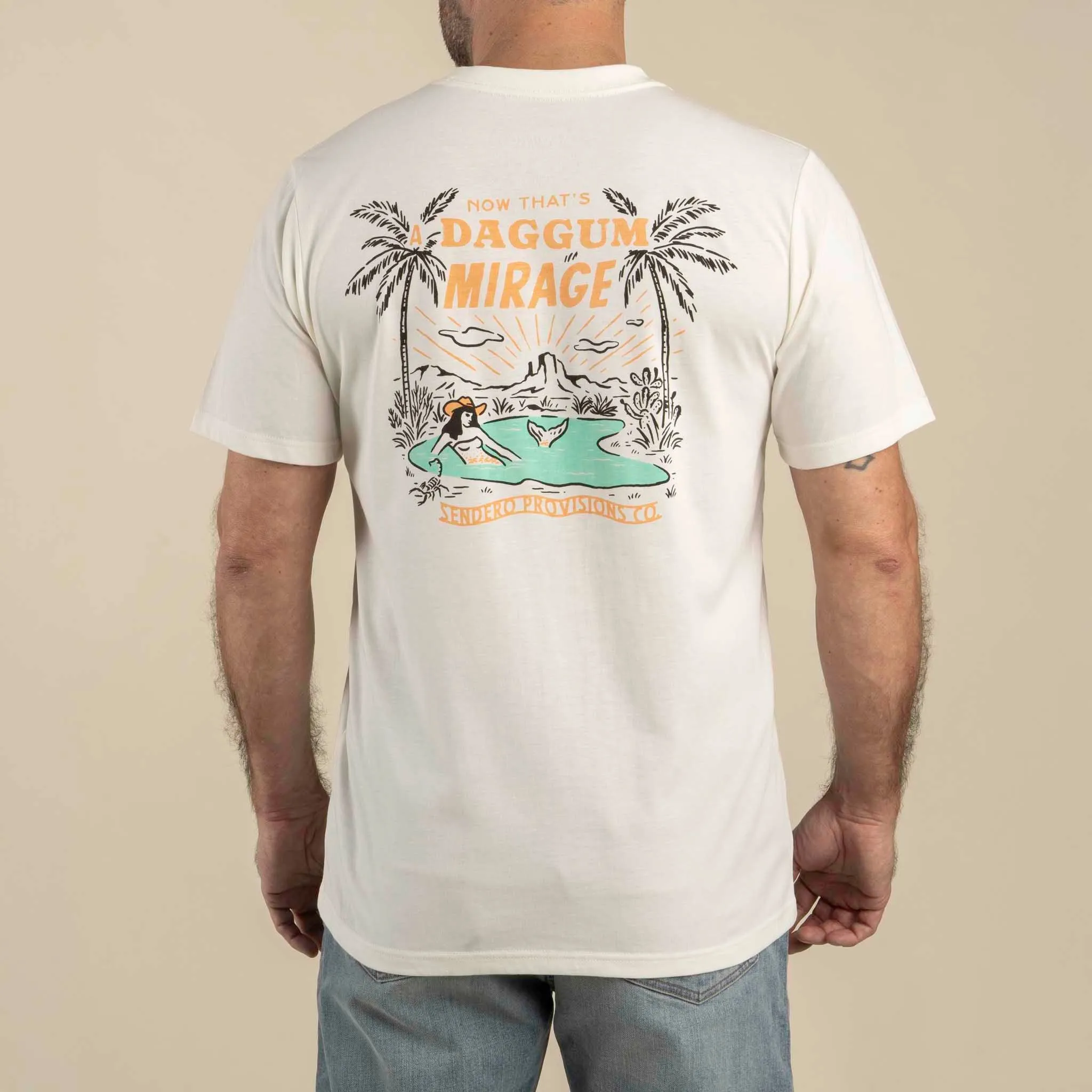Mirage T-Shirt - Vintage White sold by Sendero Provisions CO product image thumbnail 4