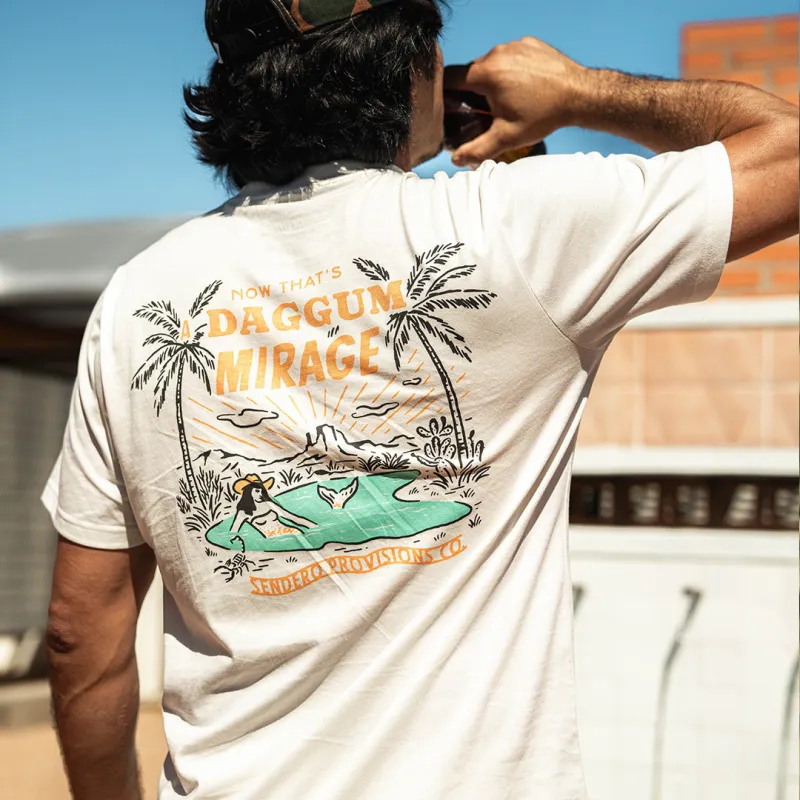 Mirage T-Shirt - Vintage White made by Sendero Provisions CO