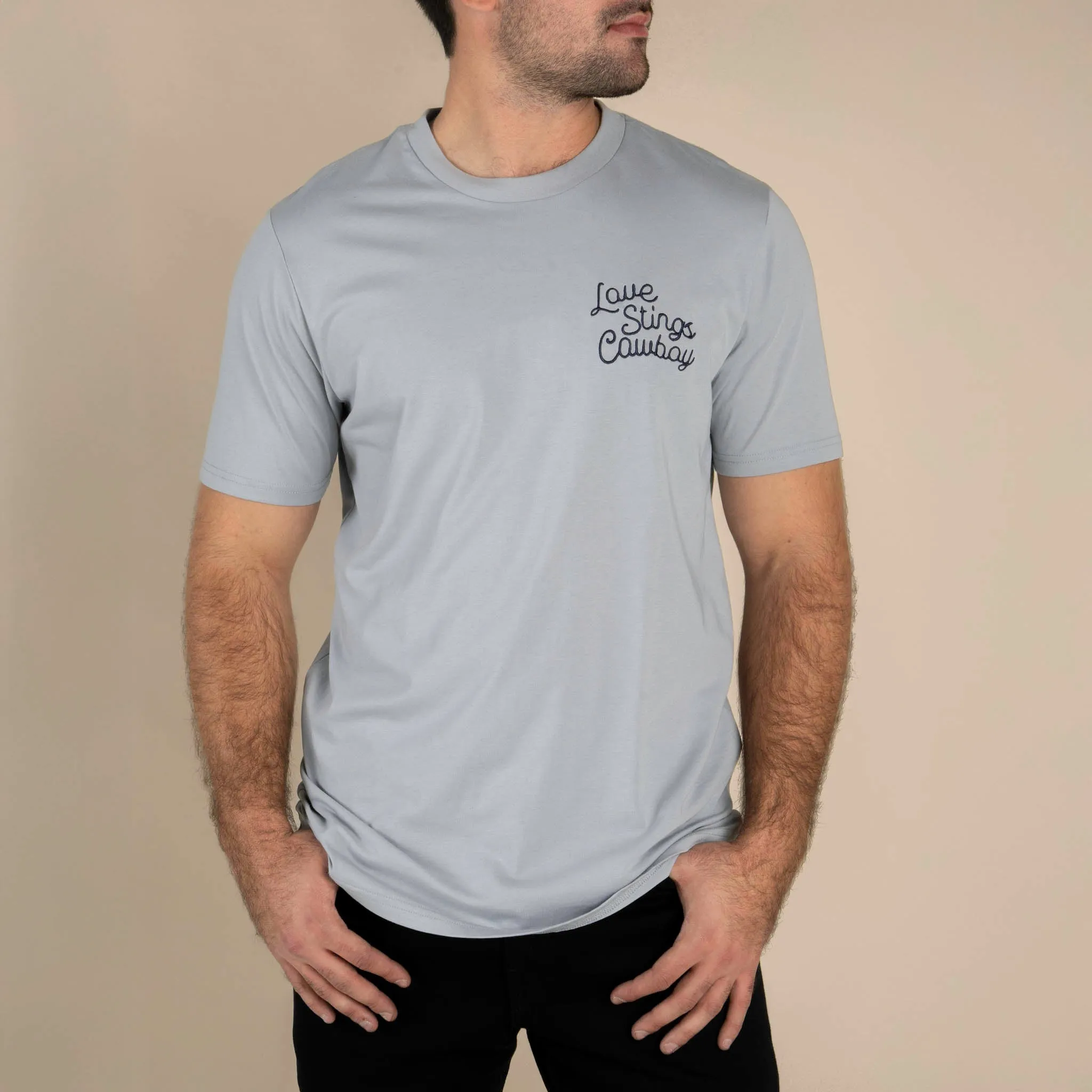 Love Stings T-Shirt - Big Sky Blue sold by Sendero Provisions CO product image thumbnail 2