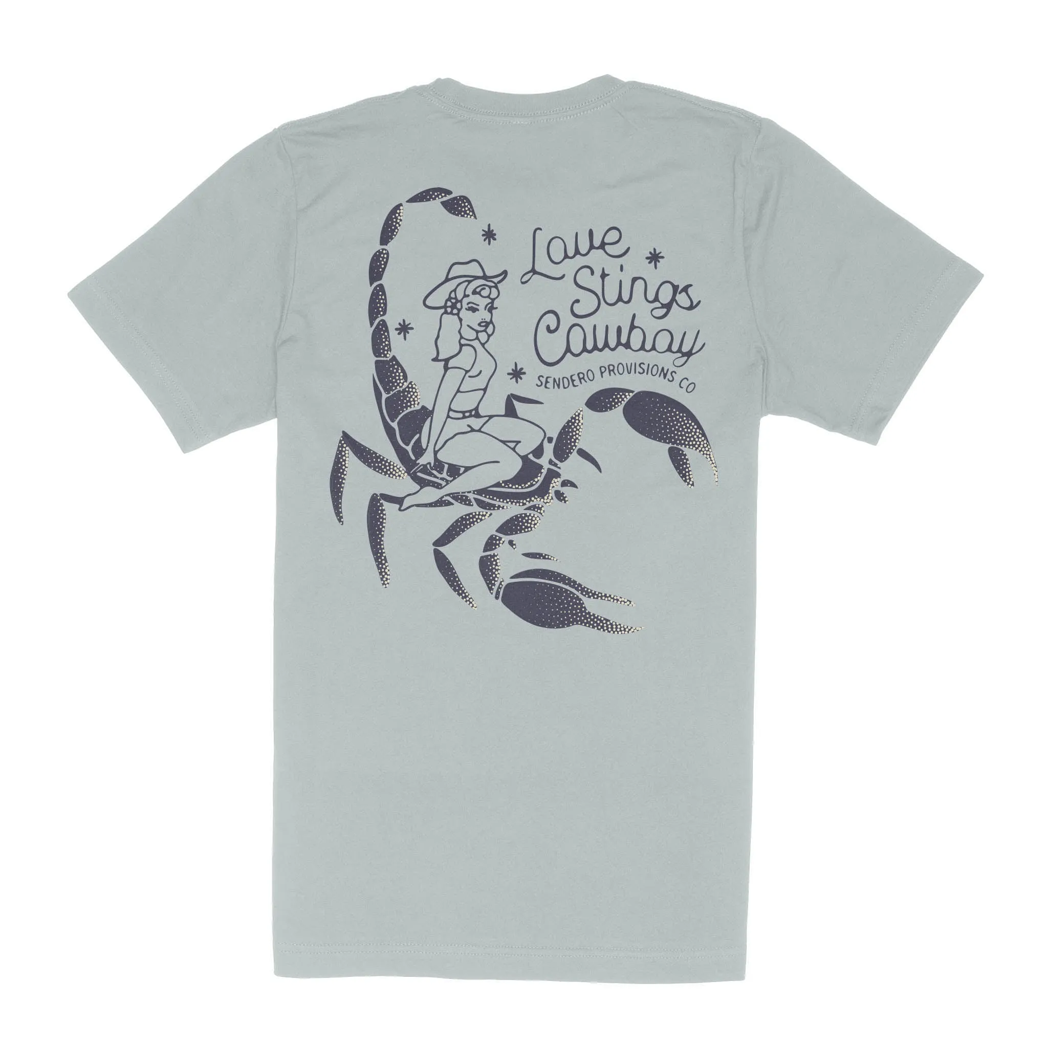 Love Stings T-Shirt - Big Sky Blue sold by Sendero Provisions CO
