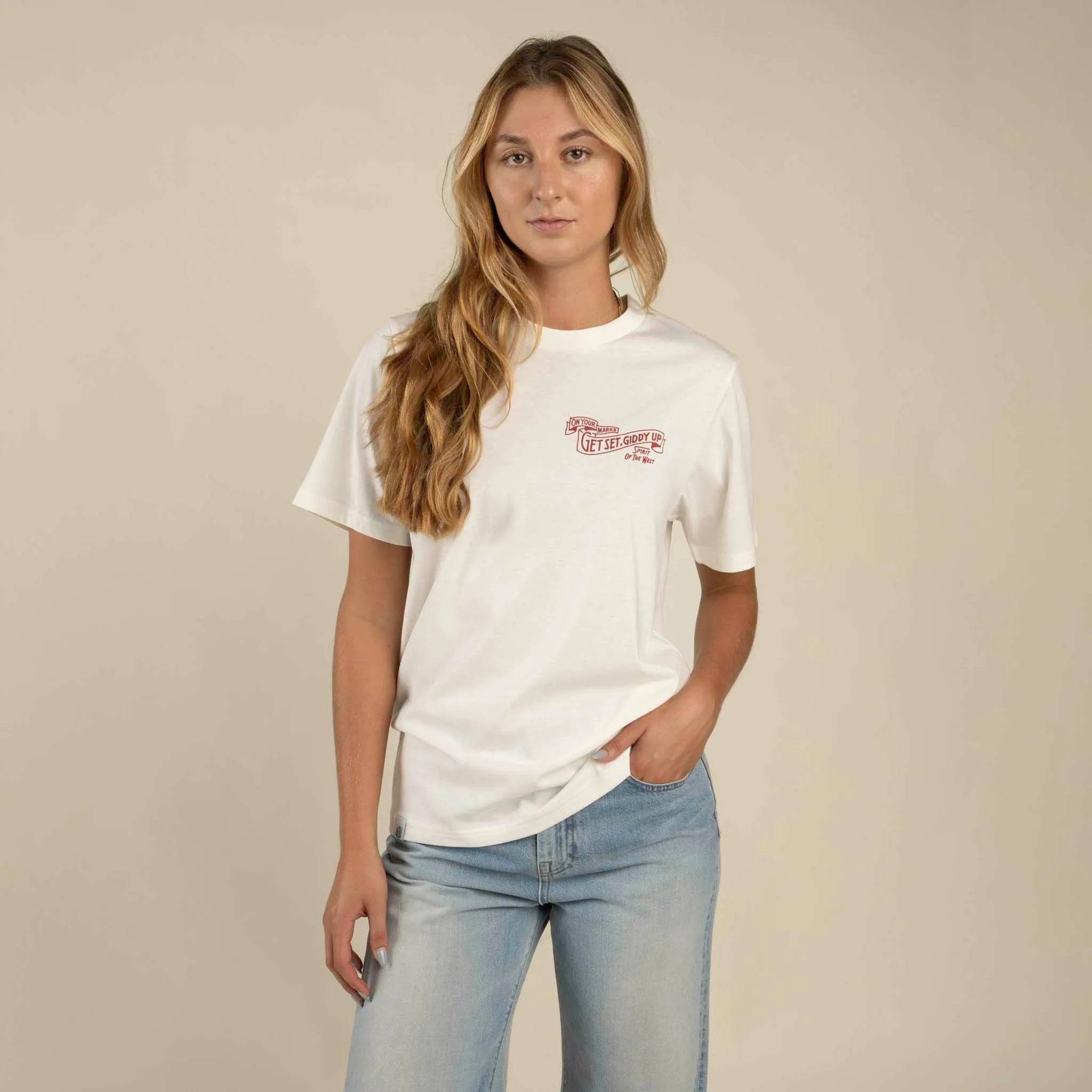 Giddy Up T-Shirt - Vintage White sold by Sendero Provisions CO product image thumbnail 5