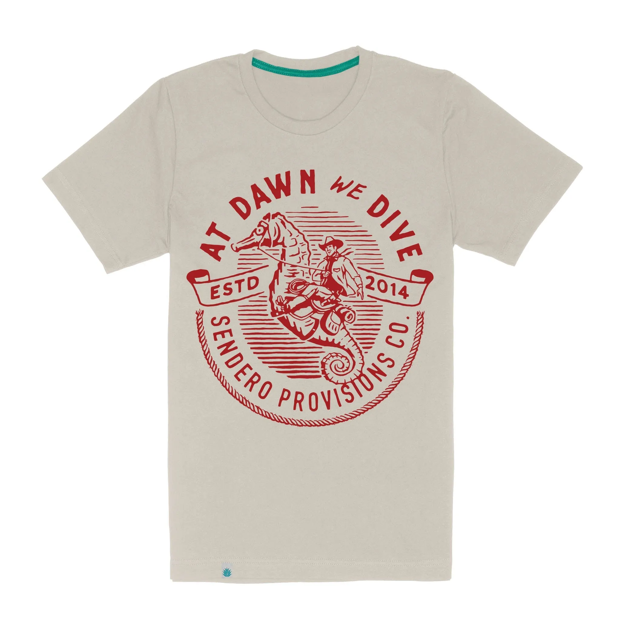 We Dive T-Shirt - Sand sold by Sendero Provisions CO product image thumbnail 3