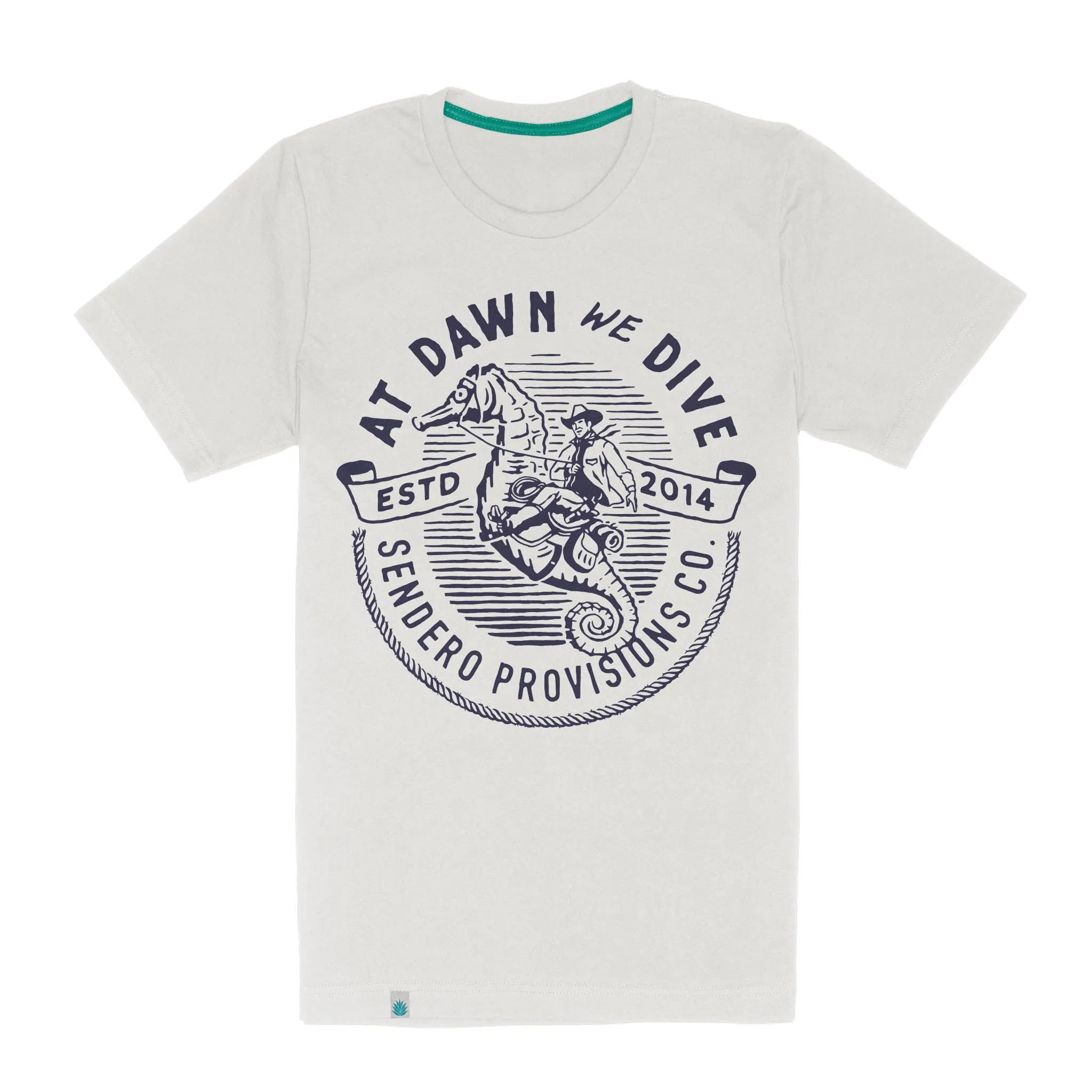 We Dive T-Shirt - Vintage White sold by Sendero Provisions CO