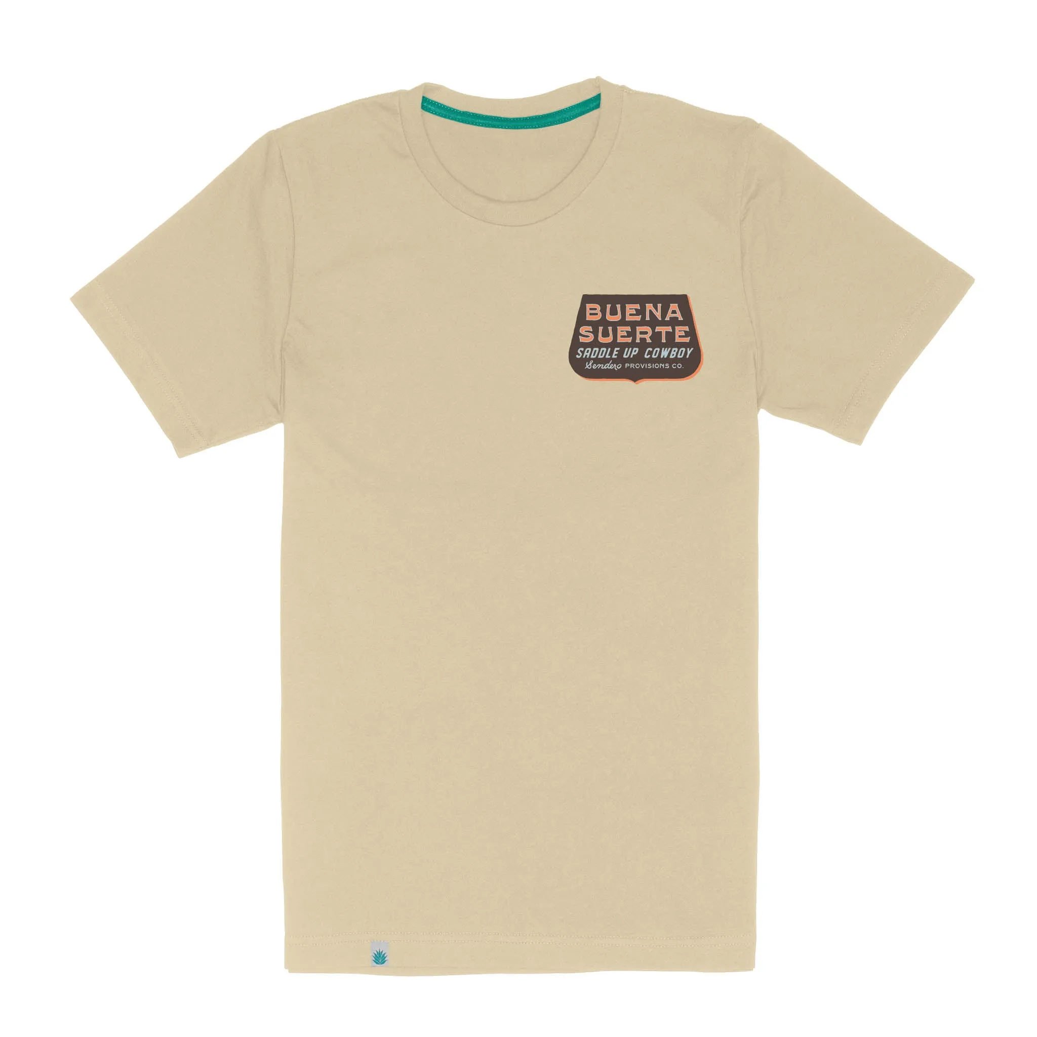 Buena Suerte T-Shirt - Cream sold by Sendero Provisions CO product image thumbnail 4