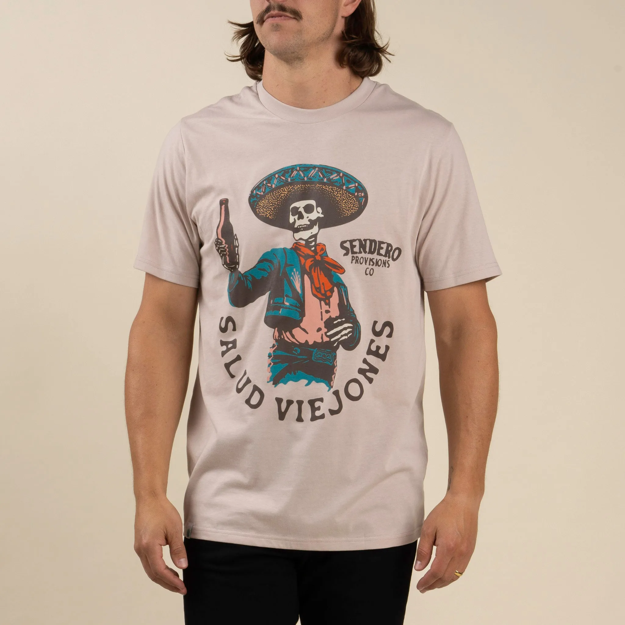 Viejones T-Shirt - Sand sold by Sendero Provisions CO product image thumbnail 2