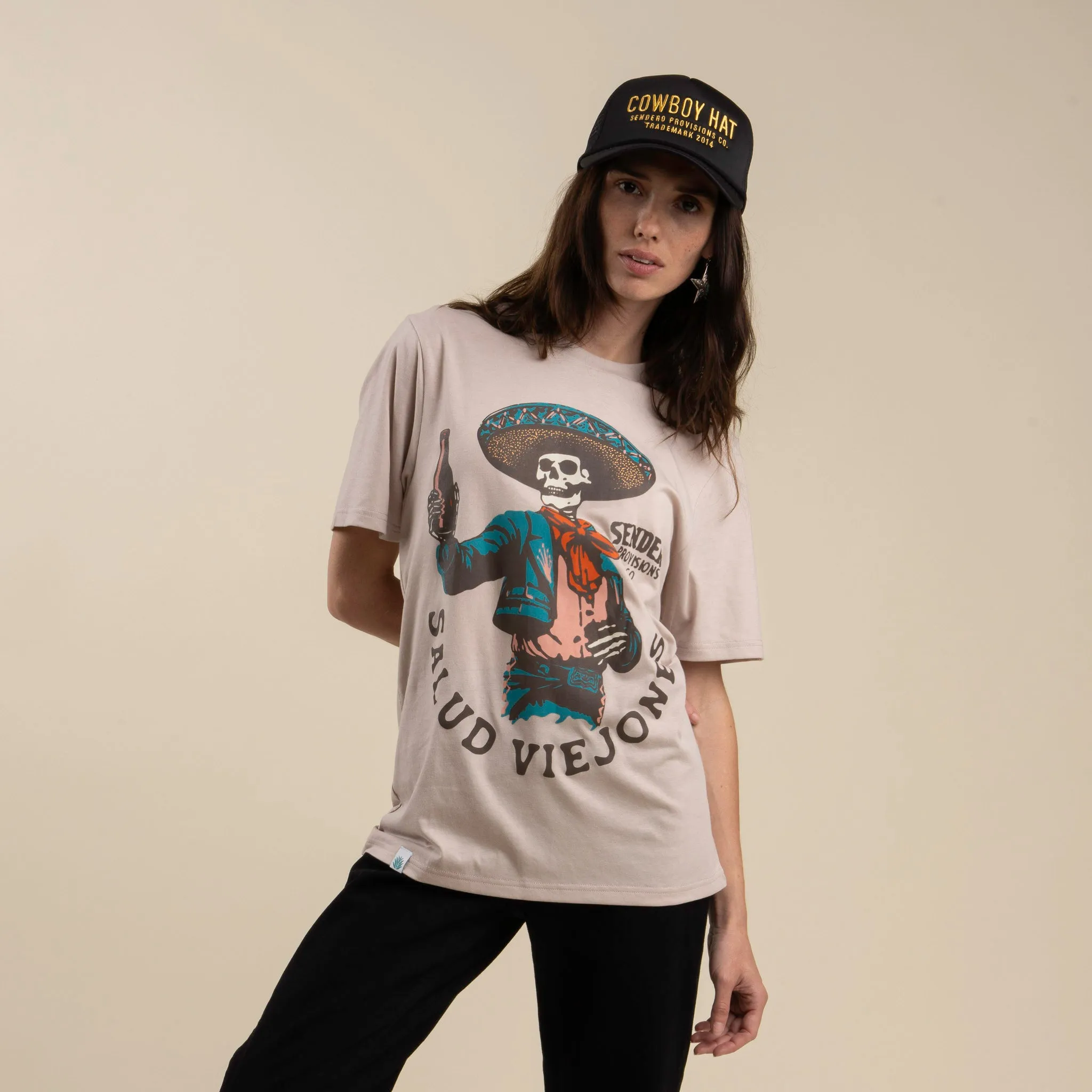 Viejones T-Shirt - Sand sold by Sendero Provisions CO product image thumbnail 3