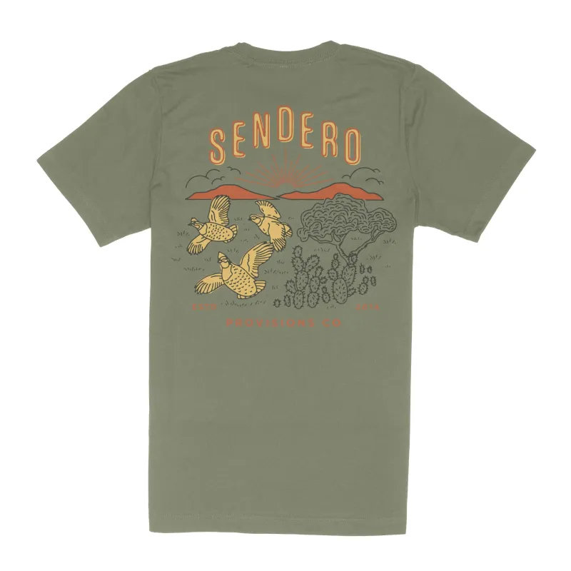 Covey T-Shirt - Sage made by Sendero Provisions CO