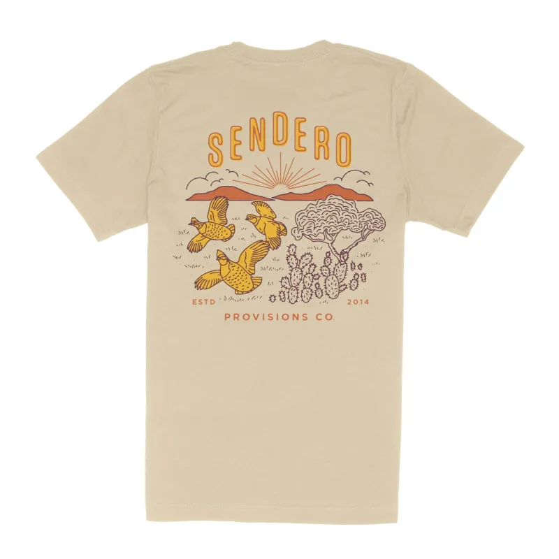 Covey T-Shirt - Vintage White made by Sendero Provisions CO