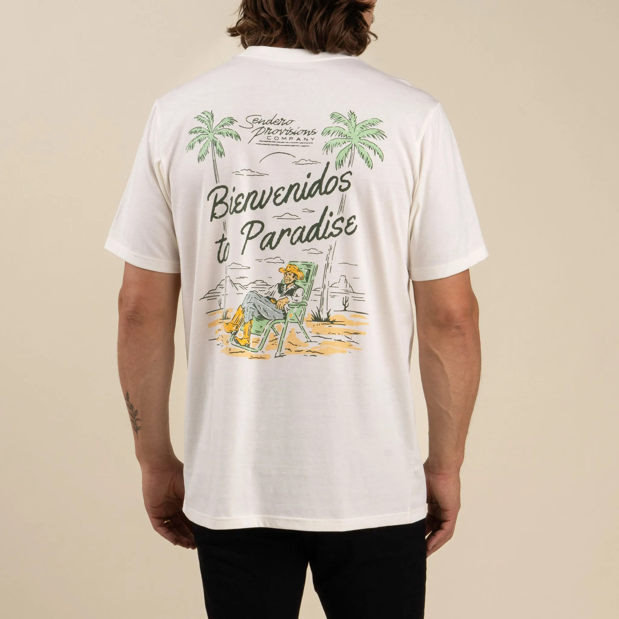 Oasis T-Shirt - Vintage White sold by Sendero Provisions CO product image thumbnail 4