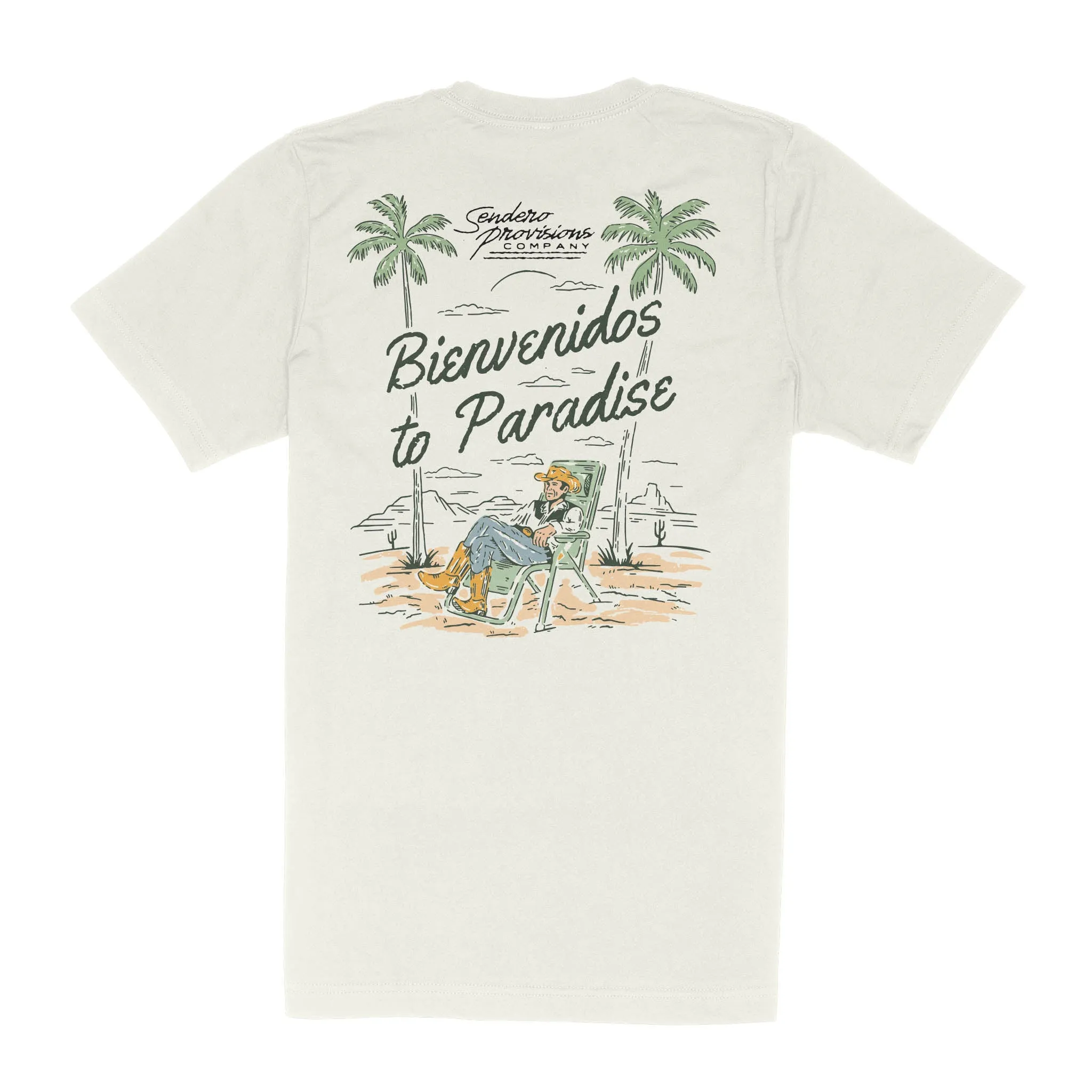 Oasis T-Shirt - Vintage White sold by Sendero Provisions CO