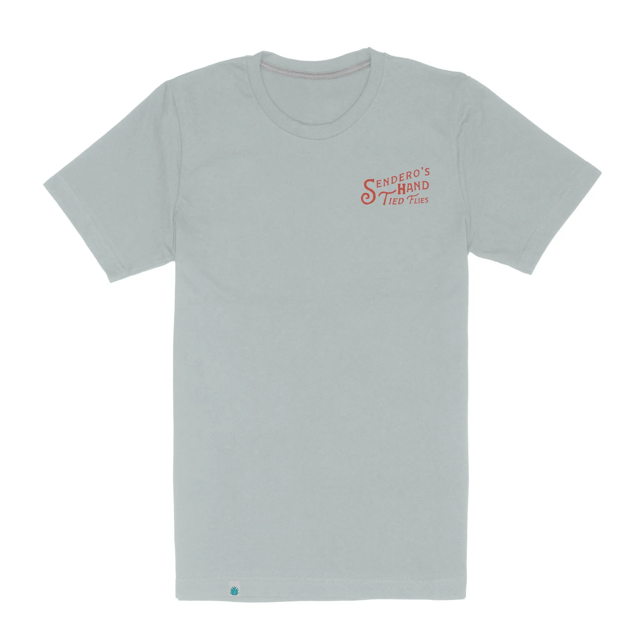 Hand Tied Flies T-Shirt - Big Sky Blue sold by Sendero Provisions CO product image thumbnail 3