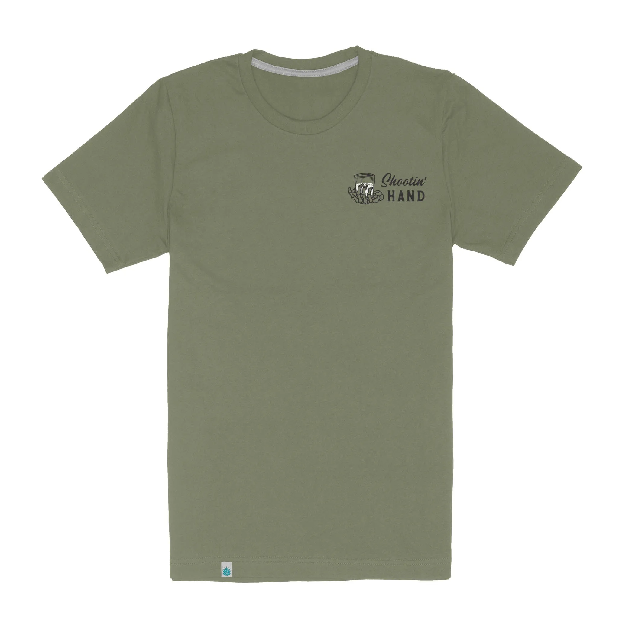 Shootin' Hand T-Shirt - Sage sold by Sendero Provisions CO product image thumbnail 2