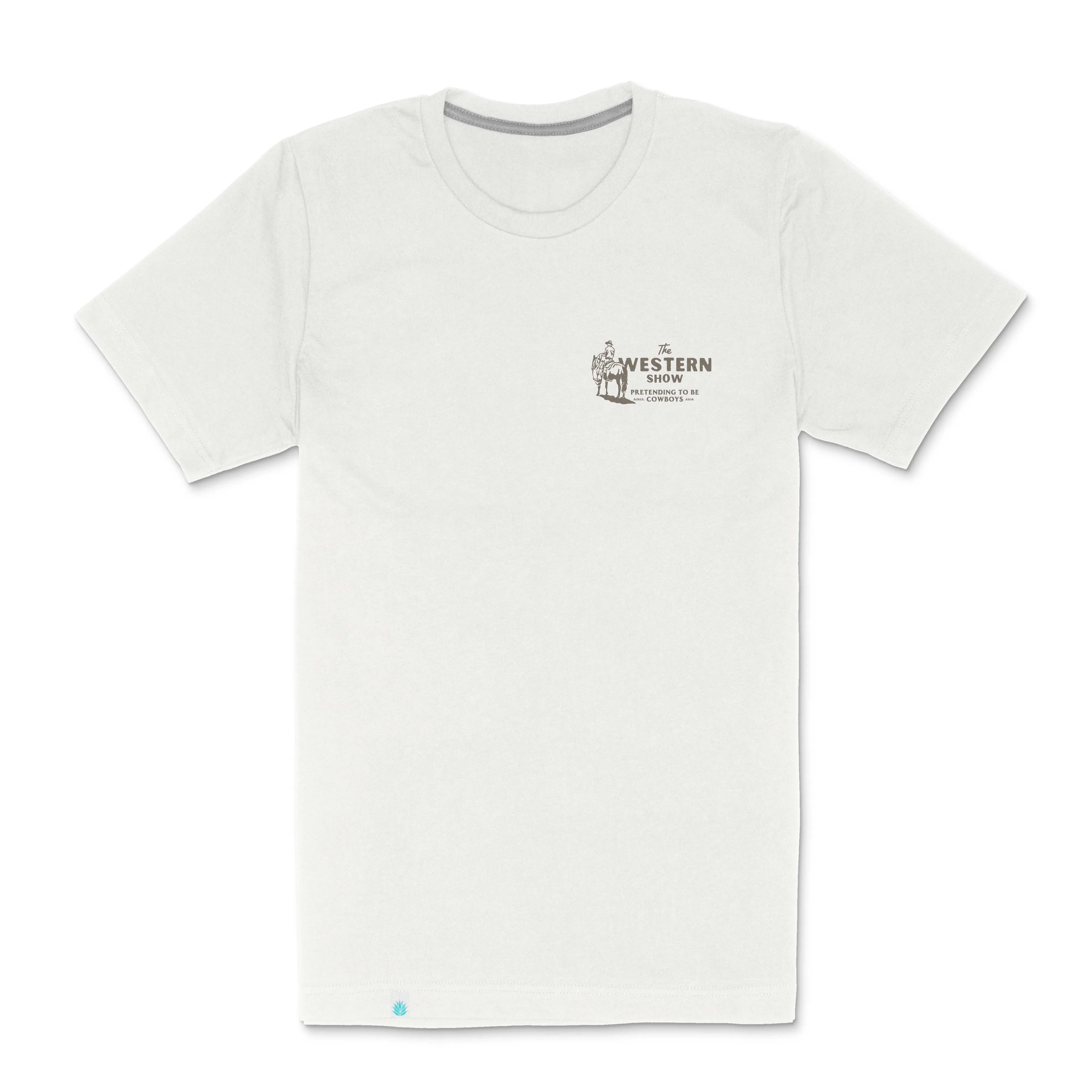 Western Show T-Shirt - Vintage White sold by Sendero Provisions CO product image thumbnail 2
