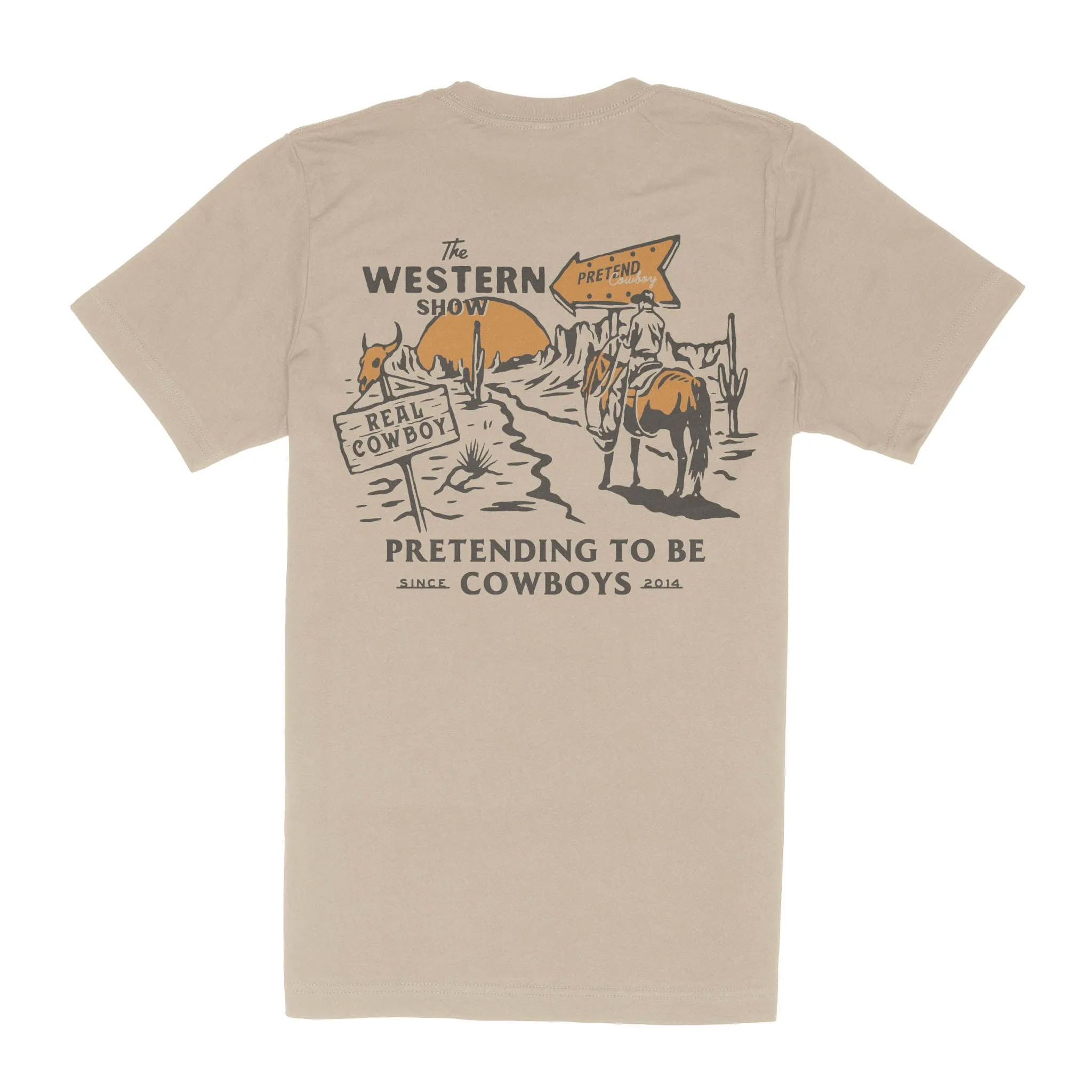 Western Show T-Shirt - Sand sold by Sendero Provisions CO product image thumbnail 3