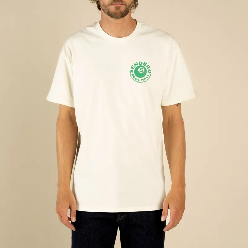 Eightball Vintage Tee - Vintage White made by Sendero Provisions CO