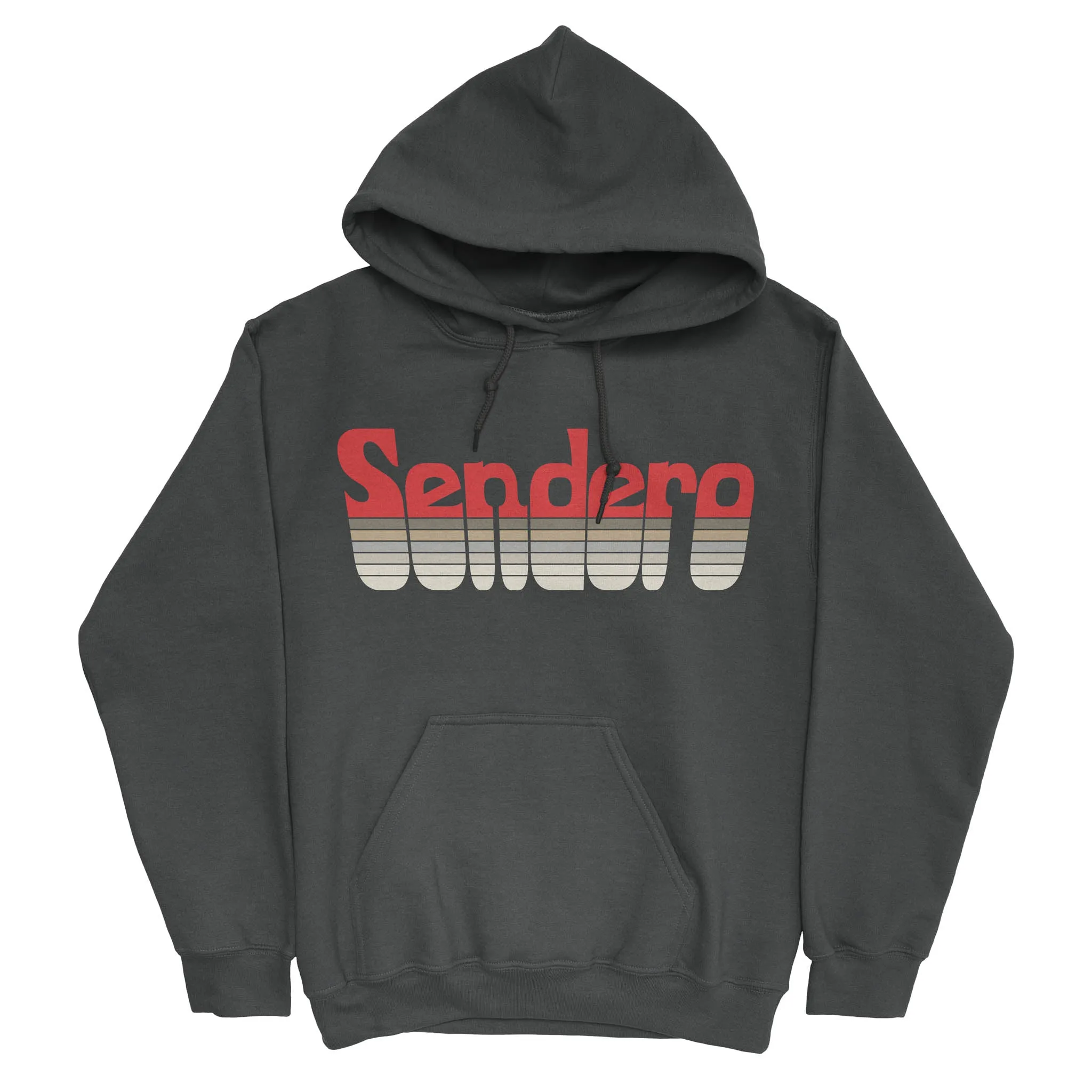 Retro Logo Hoodie - Vintage Black sold by Sendero Provisions CO
