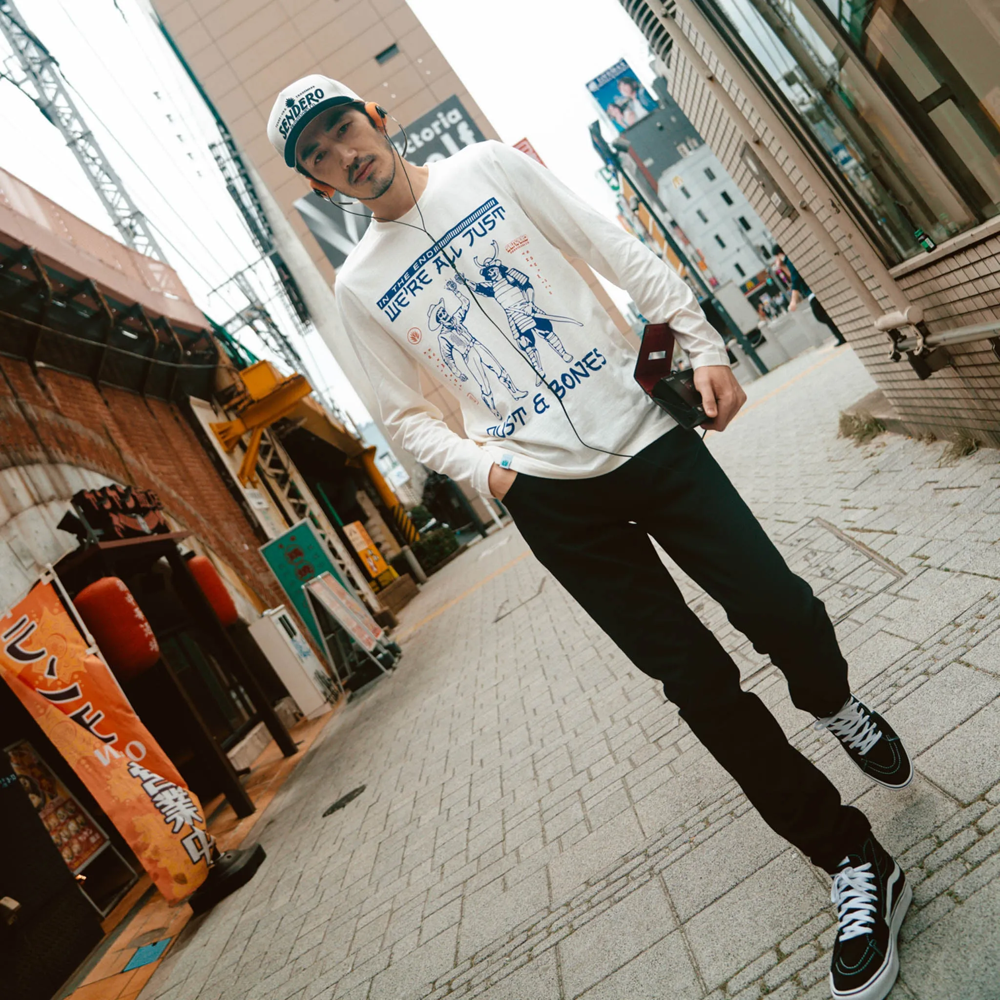 Dust & Bones Long Sleeve T-Shirt - Vintage White sold by Sendero Provisions CO product image thumbnail 2