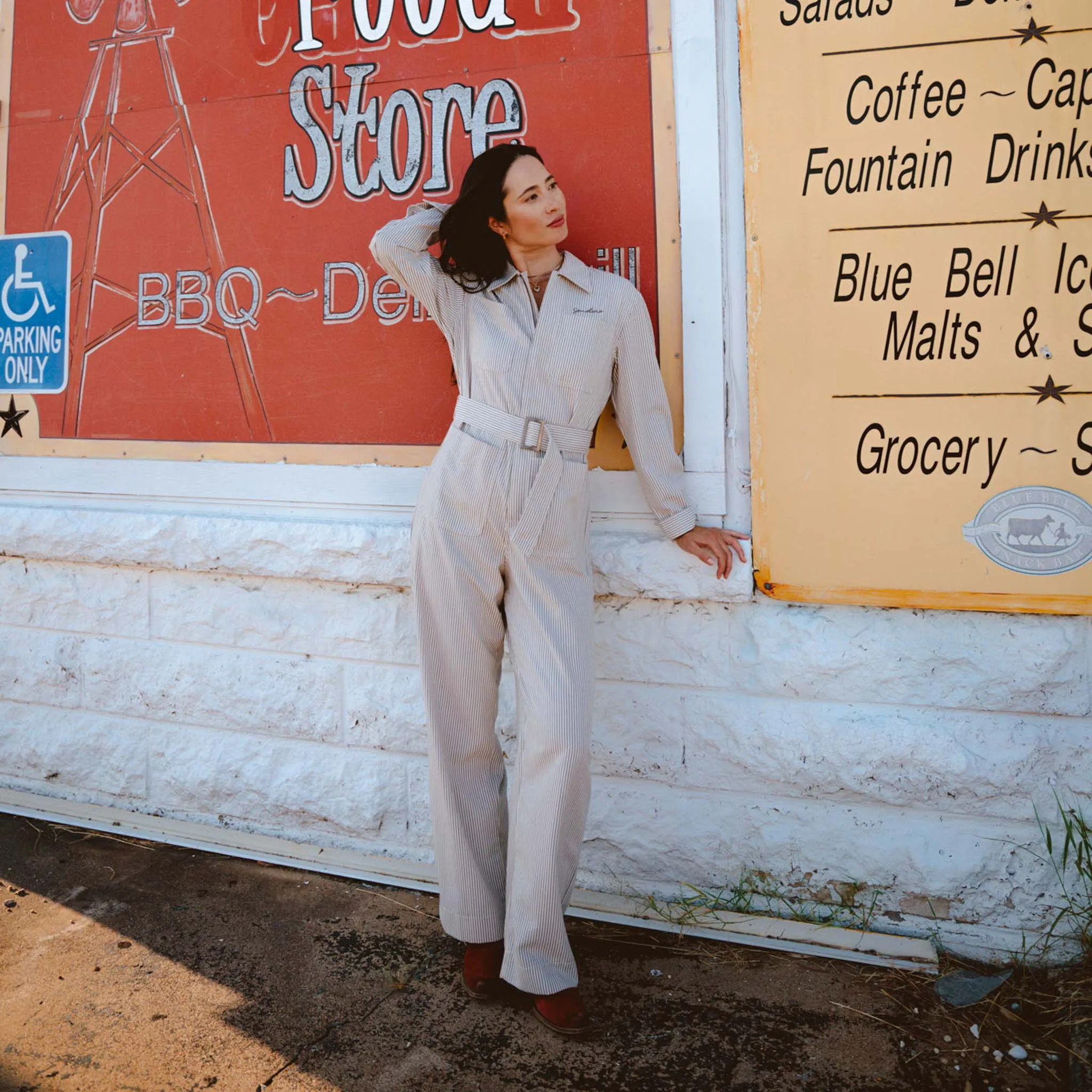 Margot Jumpsuit - Gray Hickory sold by Sendero Provisions CO product image thumbnail 3