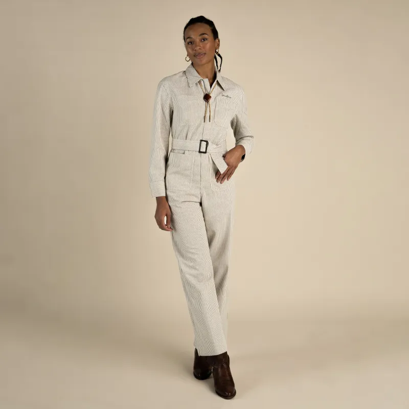 Margot Jumpsuit - Gray Hickory made by Sendero Provisions CO