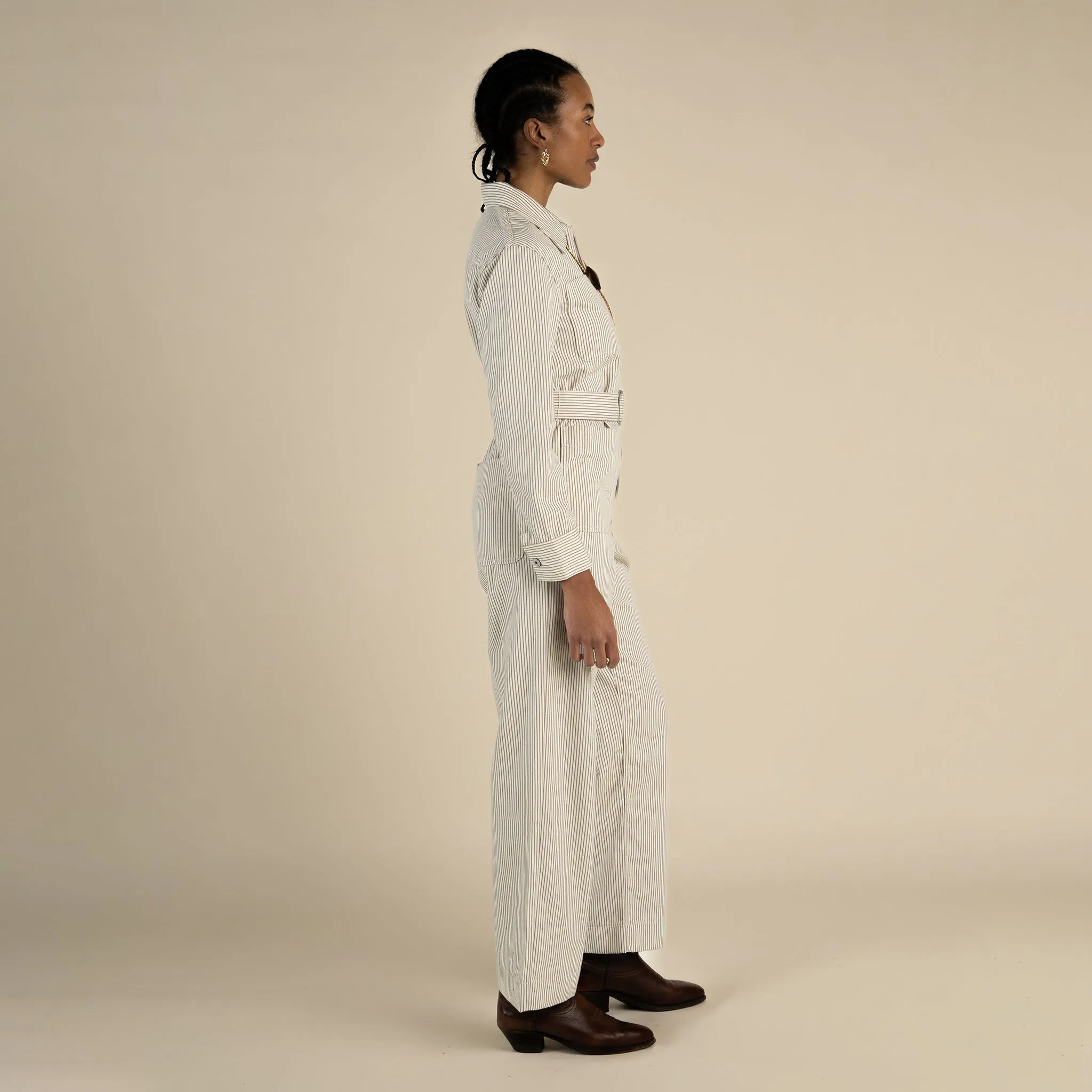 Margot Jumpsuit - Gray Hickory sold by Sendero Provisions CO product image thumbnail 5