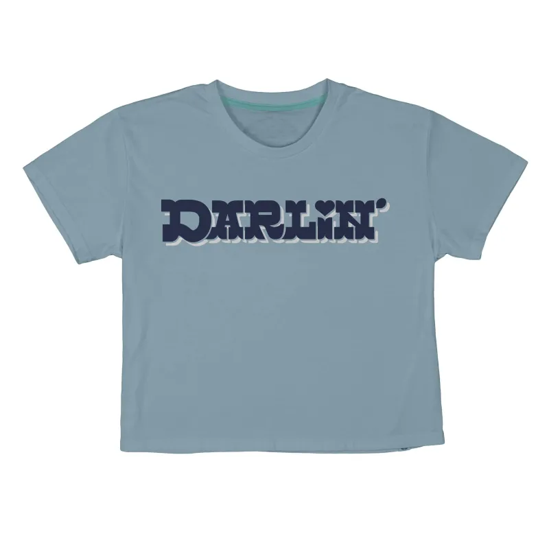 Darlin Boxy Tee - Sterling Blue made by Sendero Provisions CO