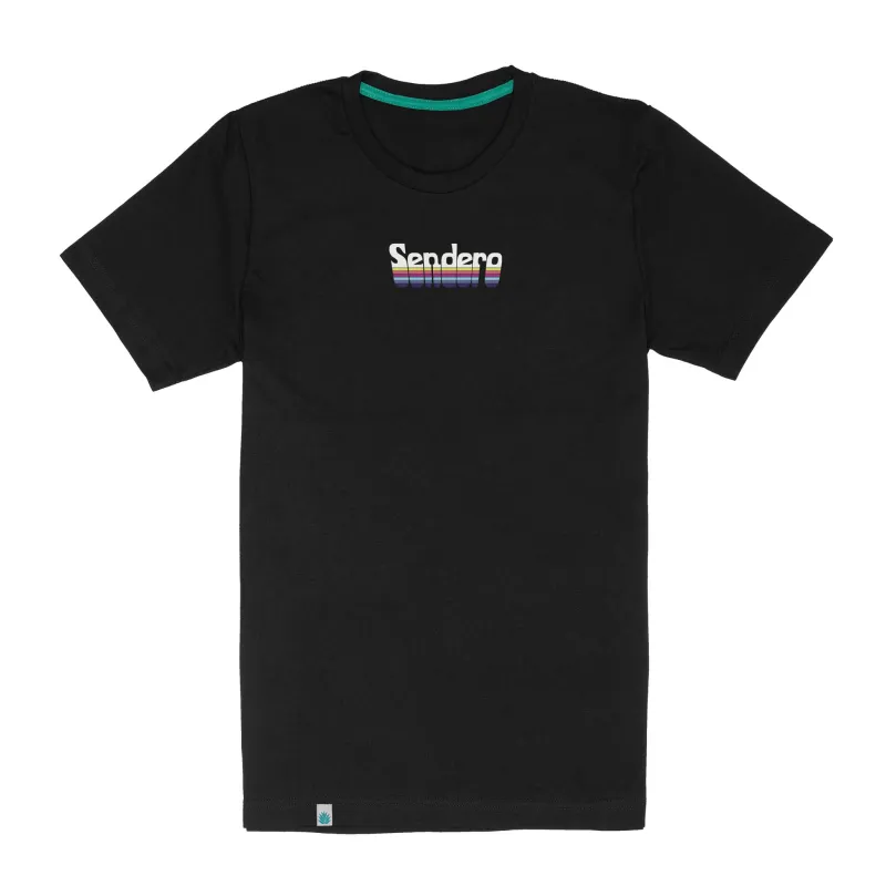 Retro Logo Vintage Tee - Black made by Sendero Provisions CO