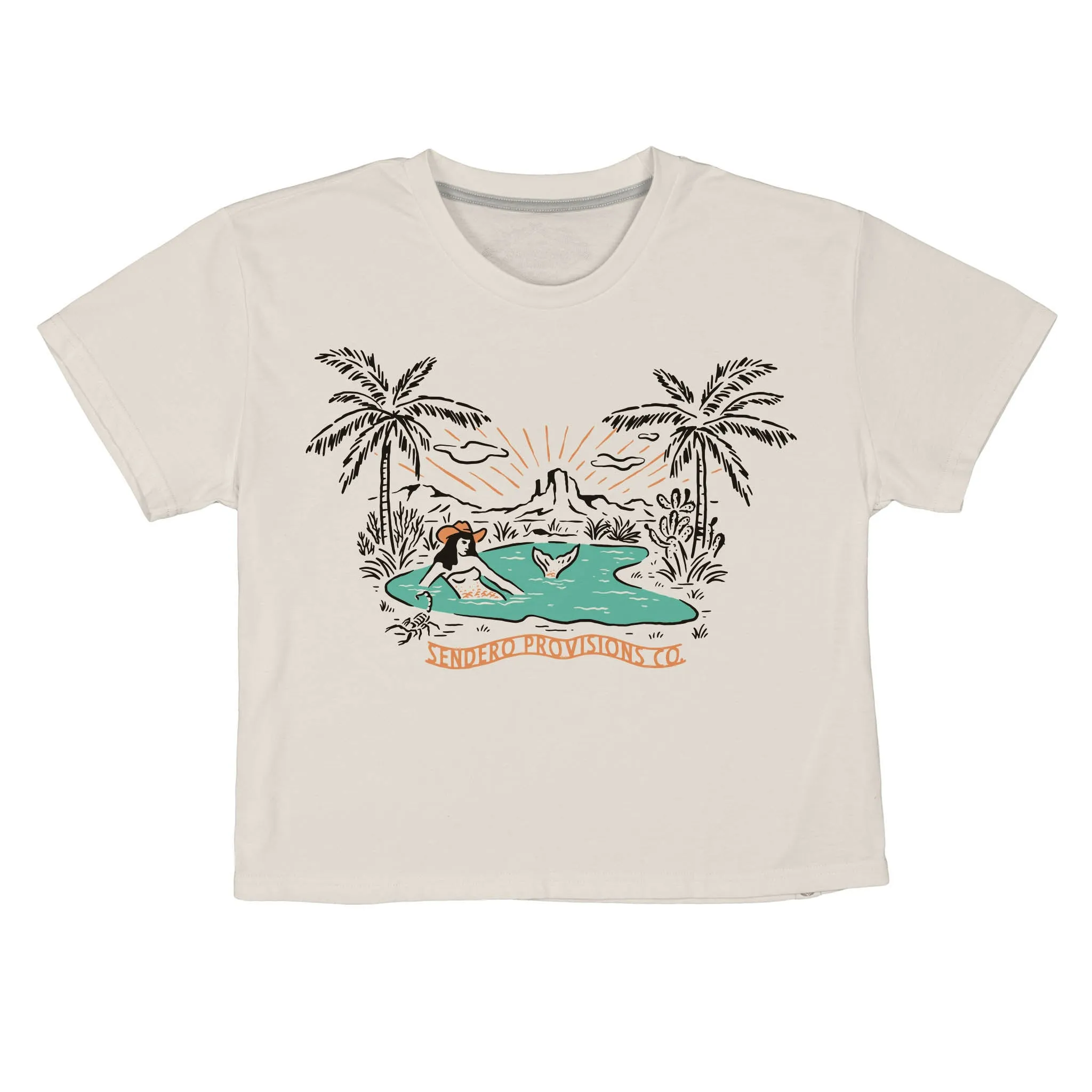 Mirage Boxy Tee - Vintage White sold by Sendero Provisions CO product image thumbnail 2