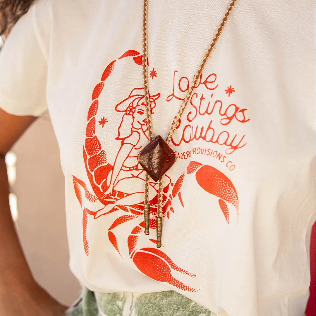 Love Stings Boxy Tee - Vintage White sold by Sendero Provisions CO product image thumbnail 2